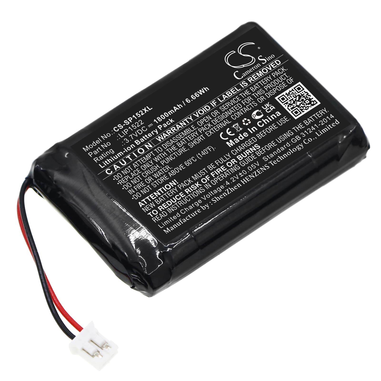 Replacement Battery for Sony Dualshock 4 Wireless Controller - CS-SP152XL-1.jpg