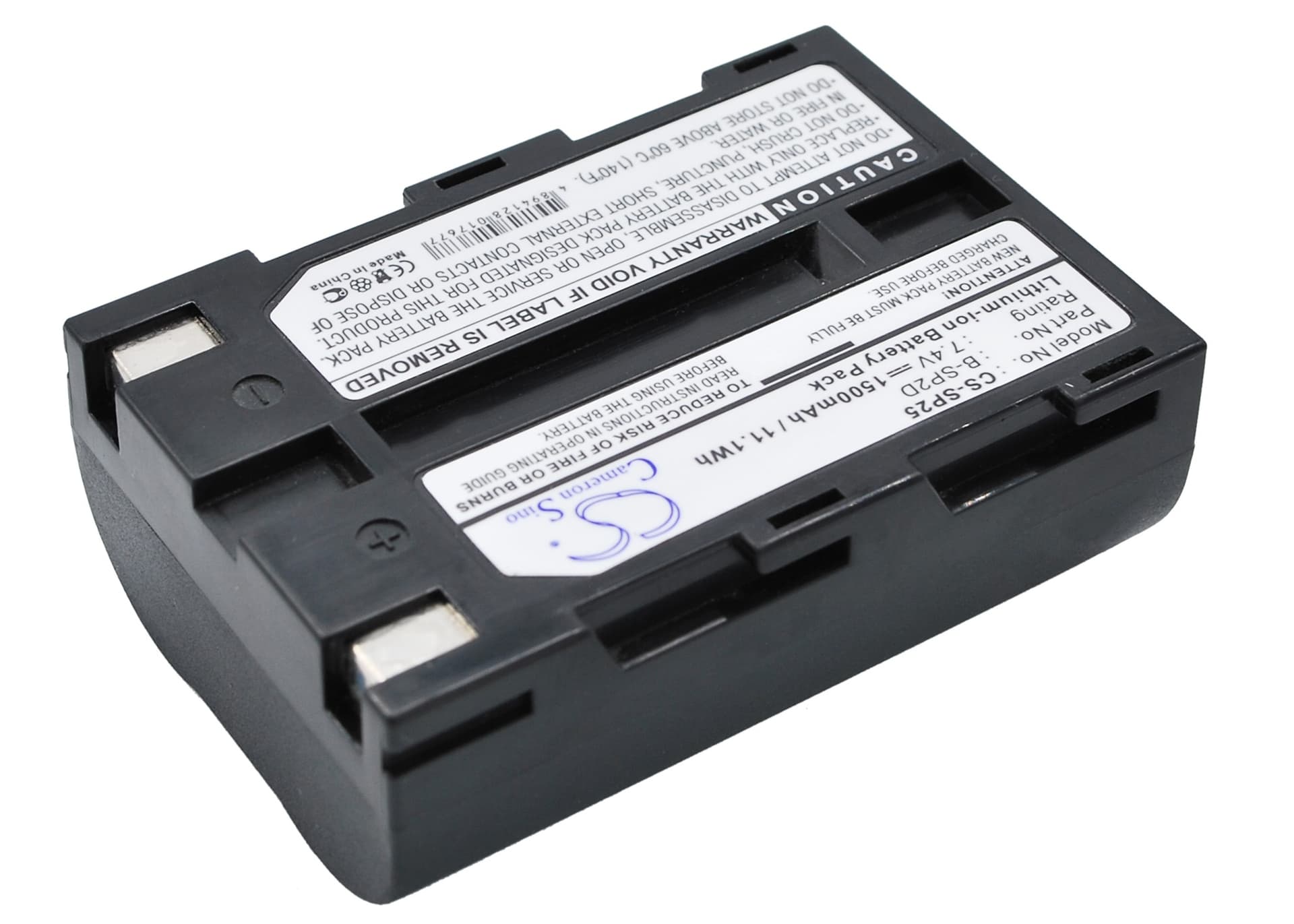 Replacement Battery for Toshiba TEC B-SP2D Portable Bluetooth Printer - CS-SP25-1.jpg
