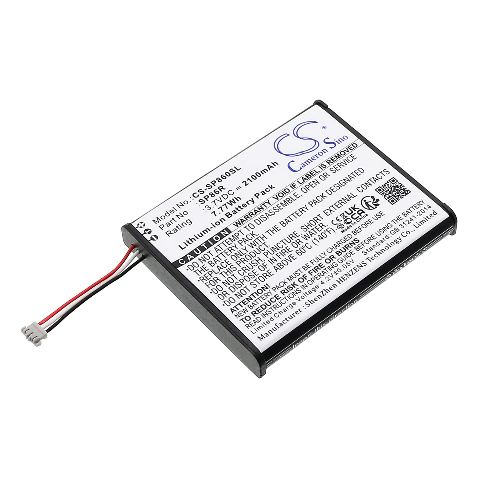 Replacement Battery for Sony PS Vita 2007 - CS-SP860SL-1.jpg