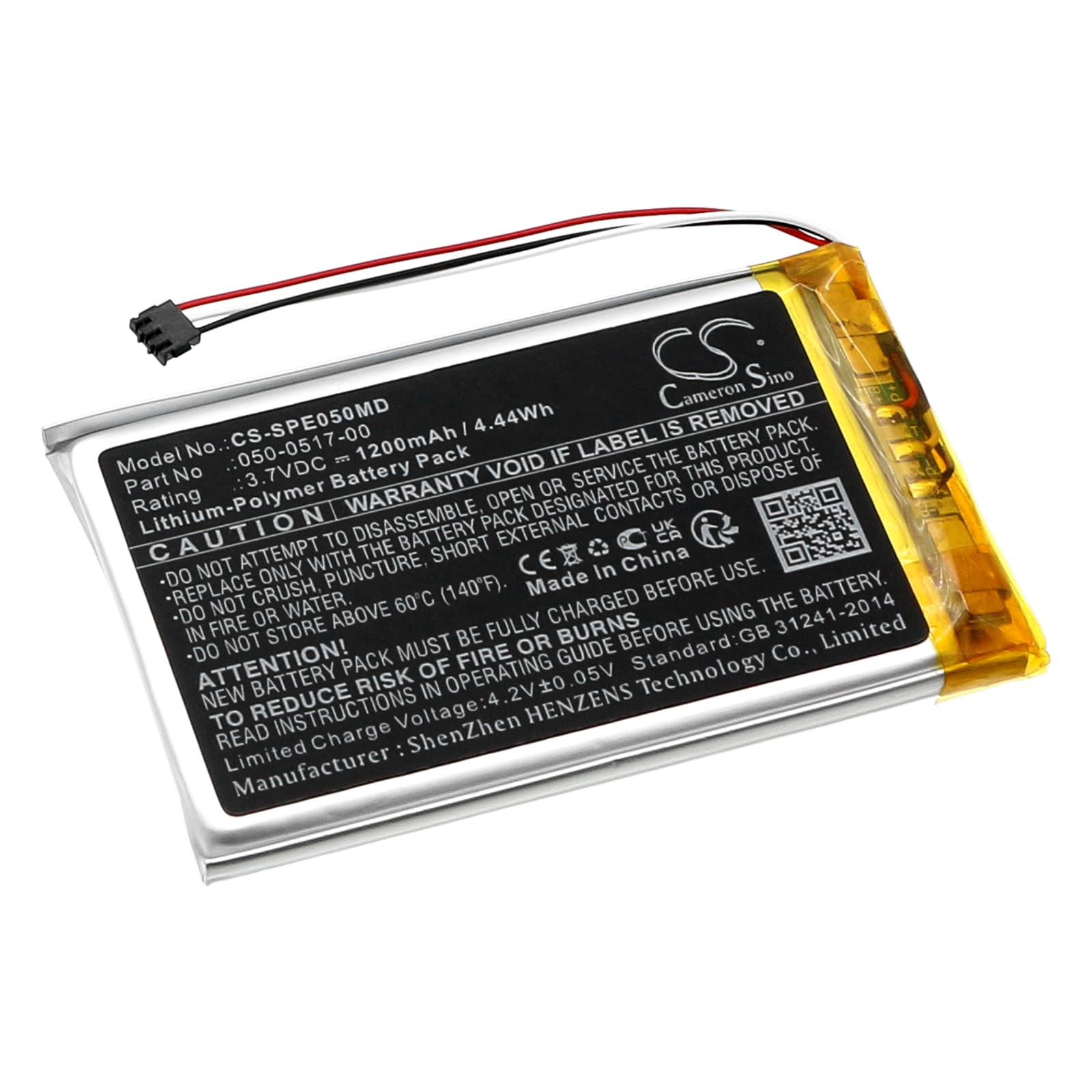 Replacement Battery for Spacelabs EVO 4