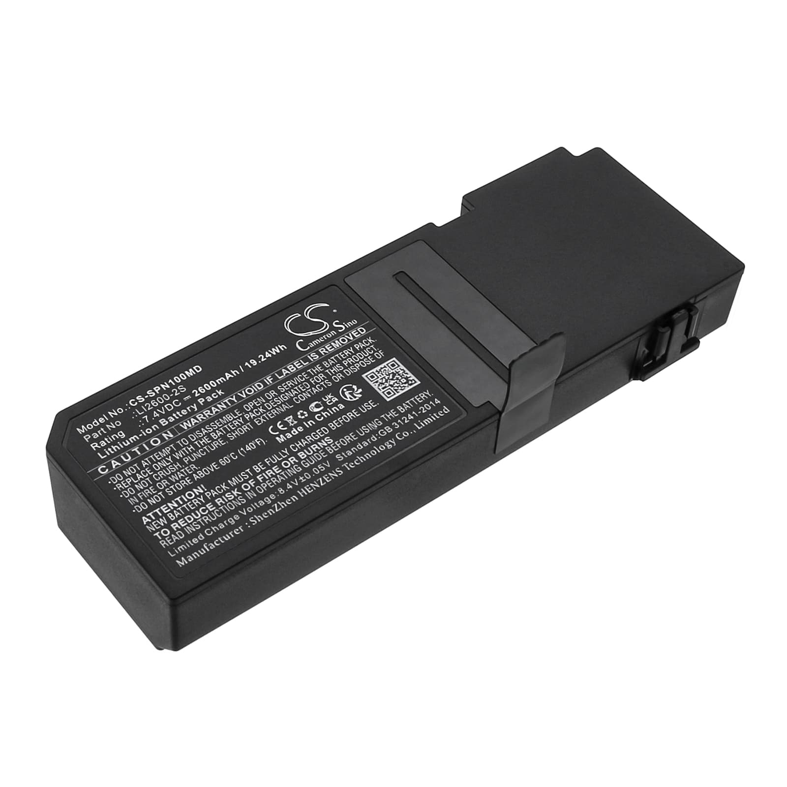 Replacement Battery for SinoMDT SN-S1 - CS-SPN100MD-1.jpg