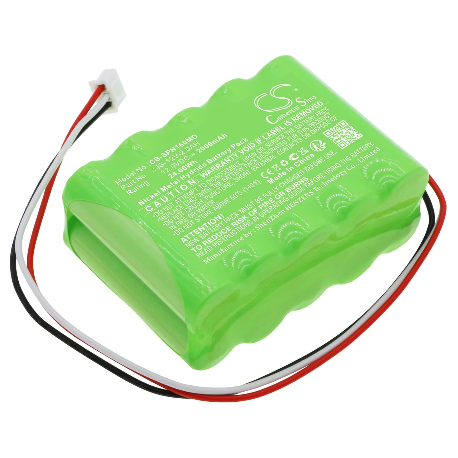 Replacement Battery for SinoMDT Infusion Pump SN-1600V - CS-SPN160MD-1.jpg
