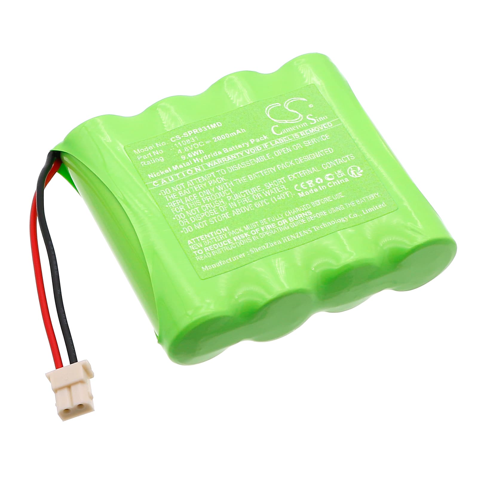 Replacement Battery for Spengler pression arterielle Pro-H - CS-SPR831MD-1.jpg