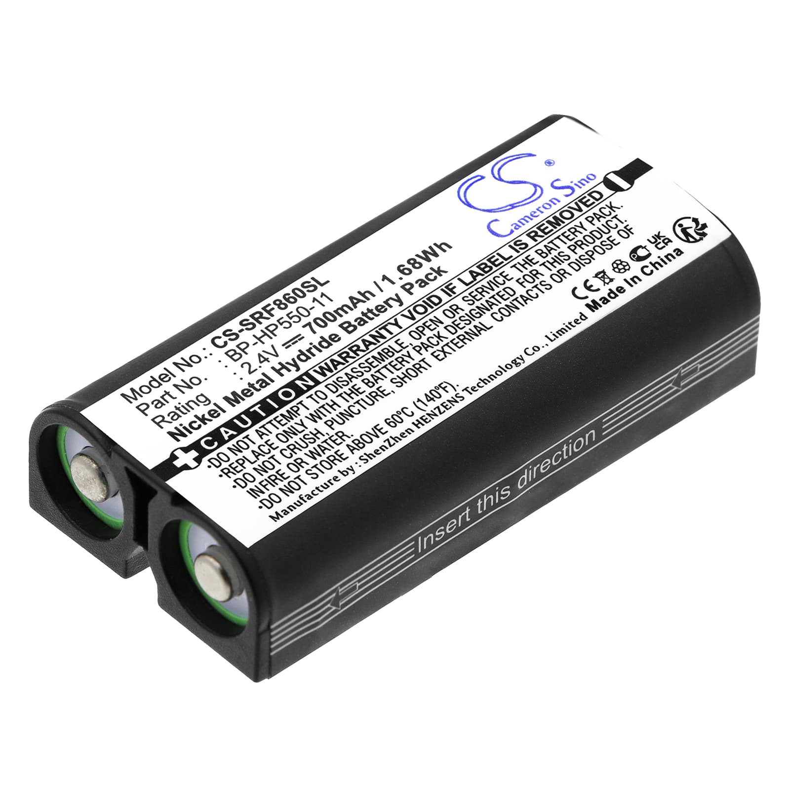 Replacement Battery for Sony MDR-RF860 - CS-SRF860SL-1.jpg