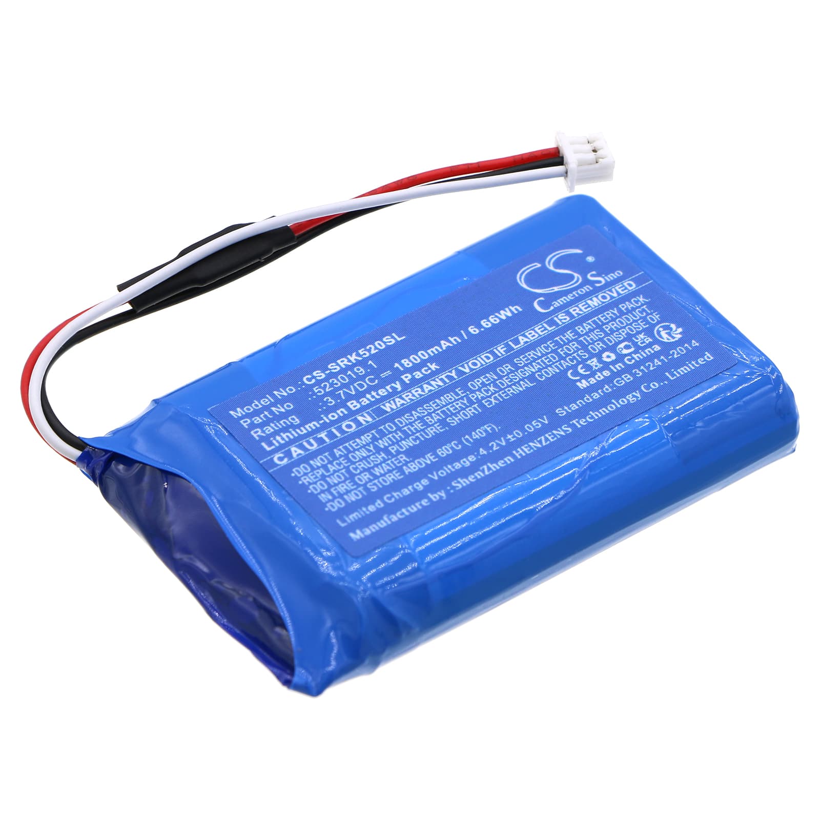 Replacement Battery for Systronik 523019.1 - CS-SRK520SL-1.jpg