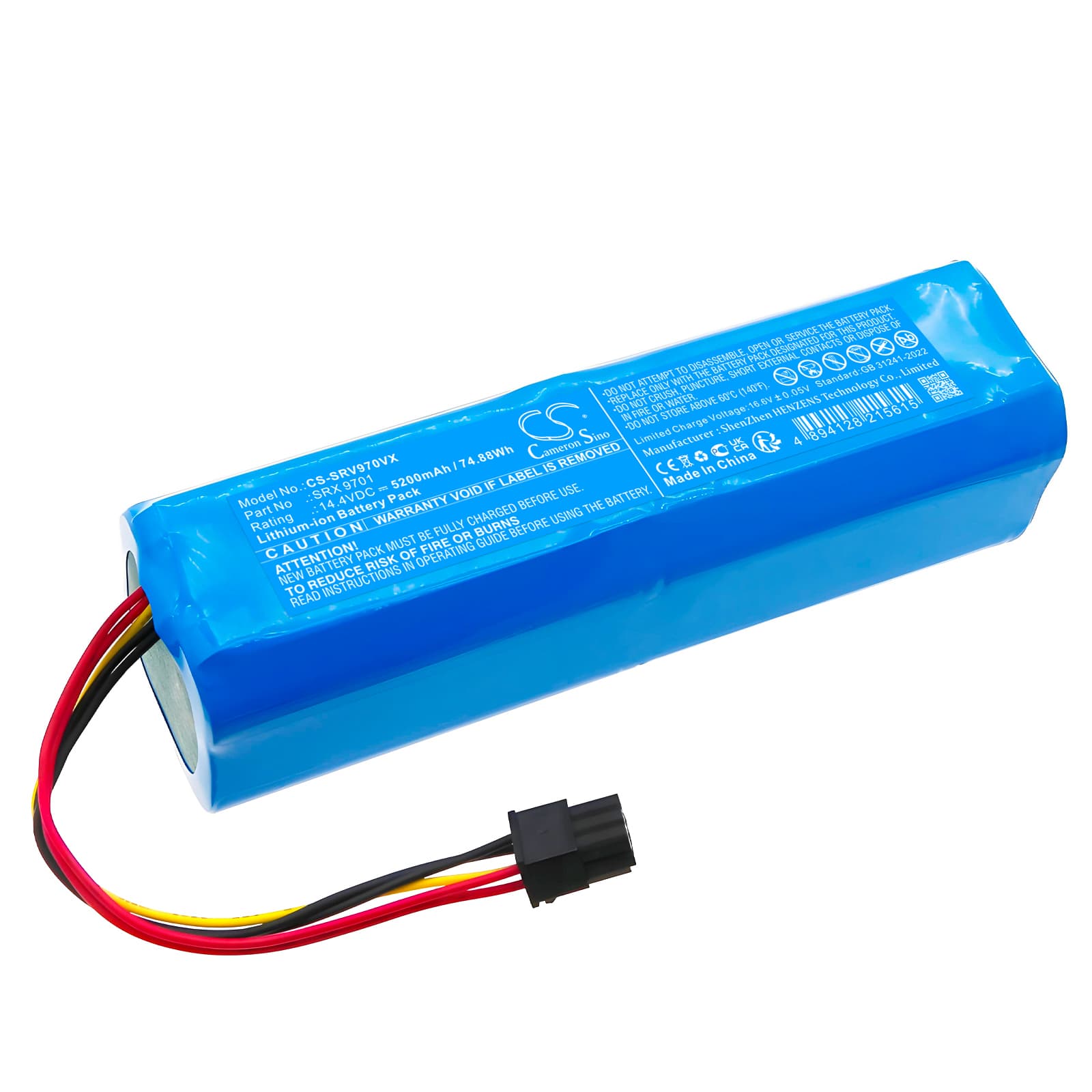 Replacement Battery for Sencor SRV 9790BK - CS-SRV970VX-1.jpg