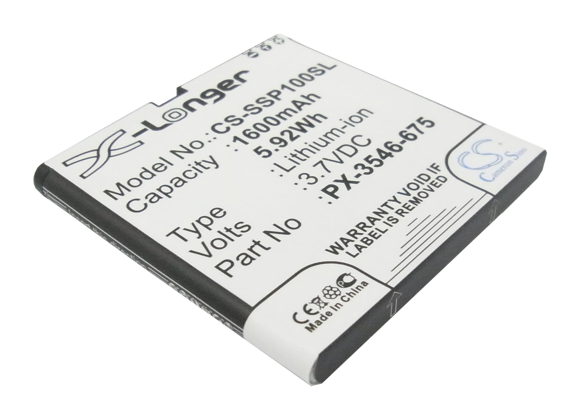 Replacement Battery for Simvalley SP-100 - CS-SSP100SL-1.jpg