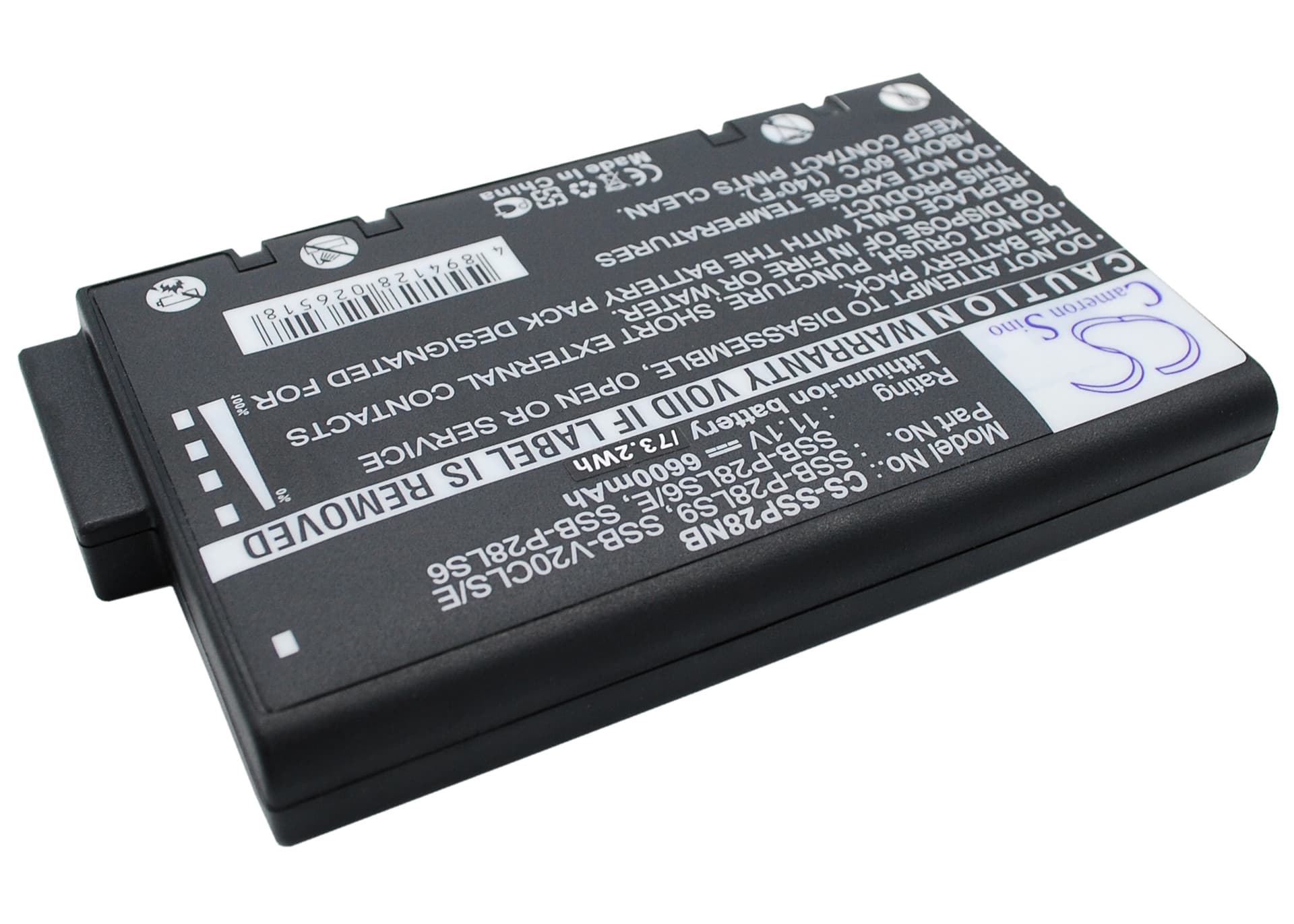 Replacement Battery for Samsung P28 XVM 735 - CS-SSP28NB-1.jpg
