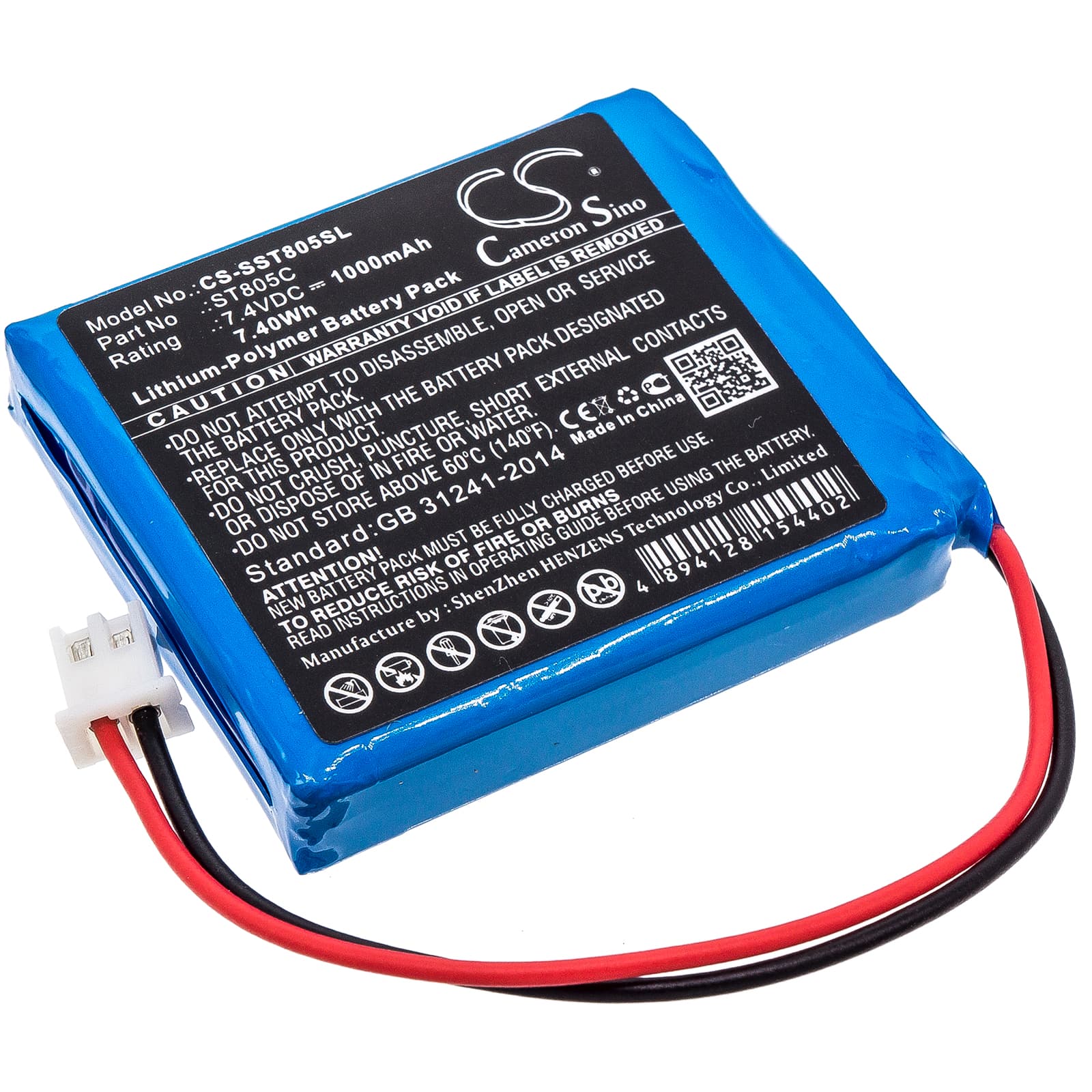 Replacement Battery for Senter ST805C - CS-SST805SL-1.jpg