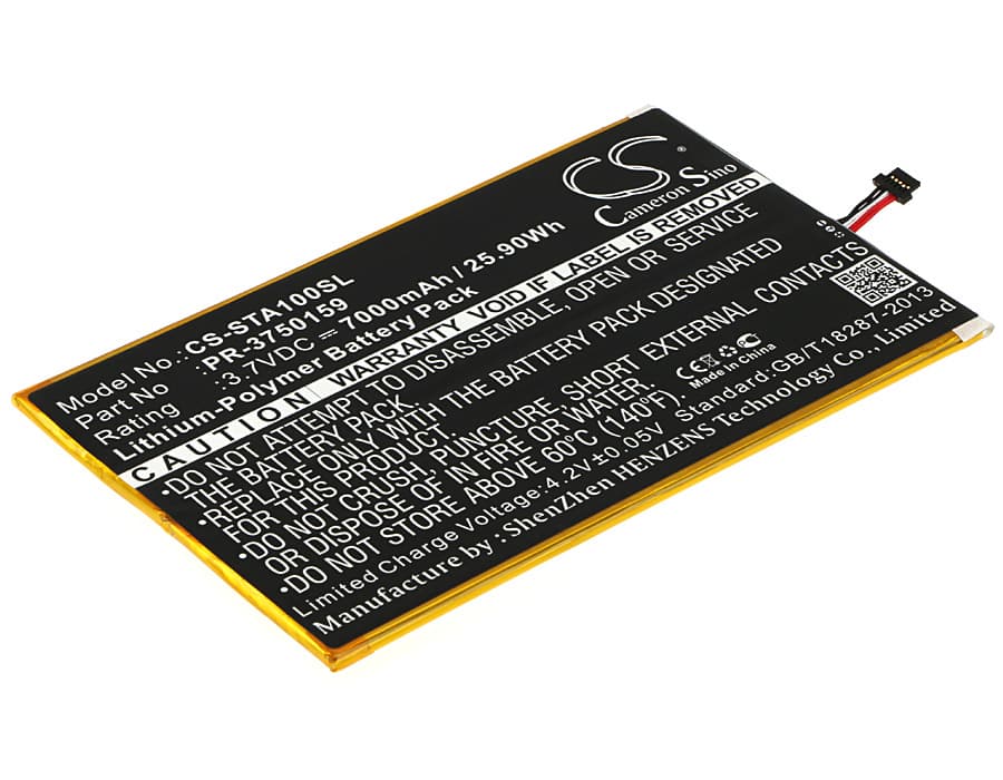 Replacement Battery for Insignia Flex 10.1 NS-15AT10