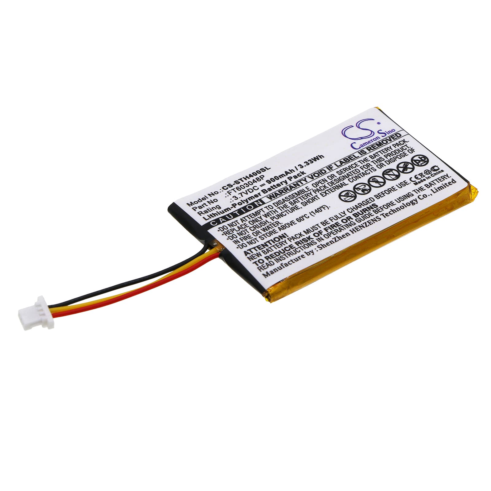Replacement Battery for Turtle FT603048P - CS-STH400SL-1.jpg