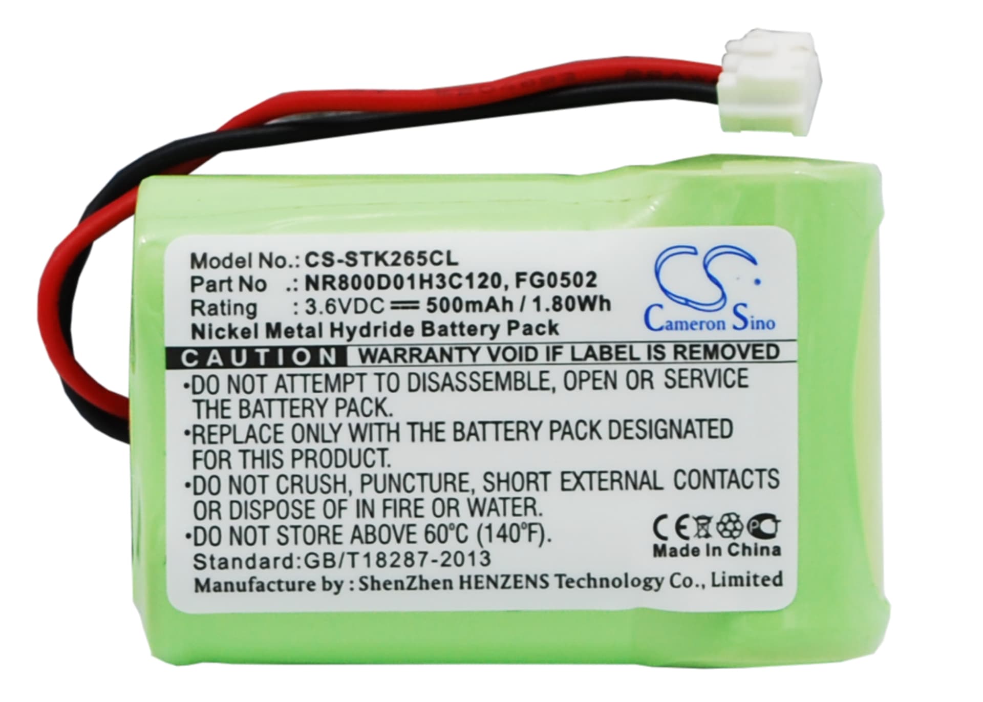 Replacement Battery for France Telecom Amarys 265 - CS-STK265CL-1.jpg
