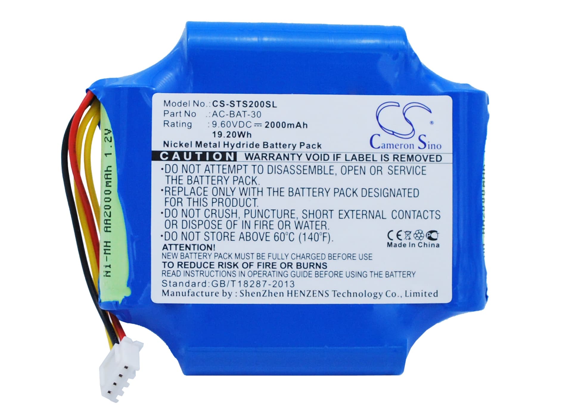 Replacement Battery for ShinewayTech S20A