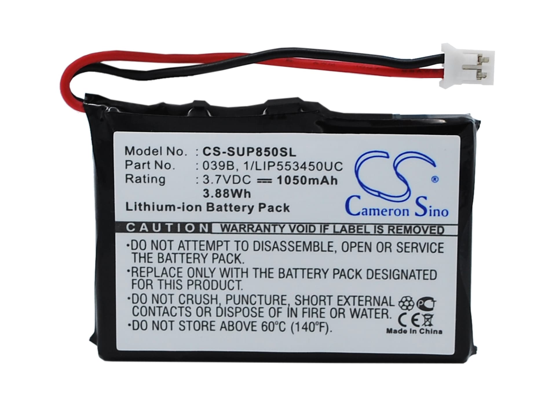 Replacement Battery for Microtracker SMS - CS-SUP850SL-1.jpg