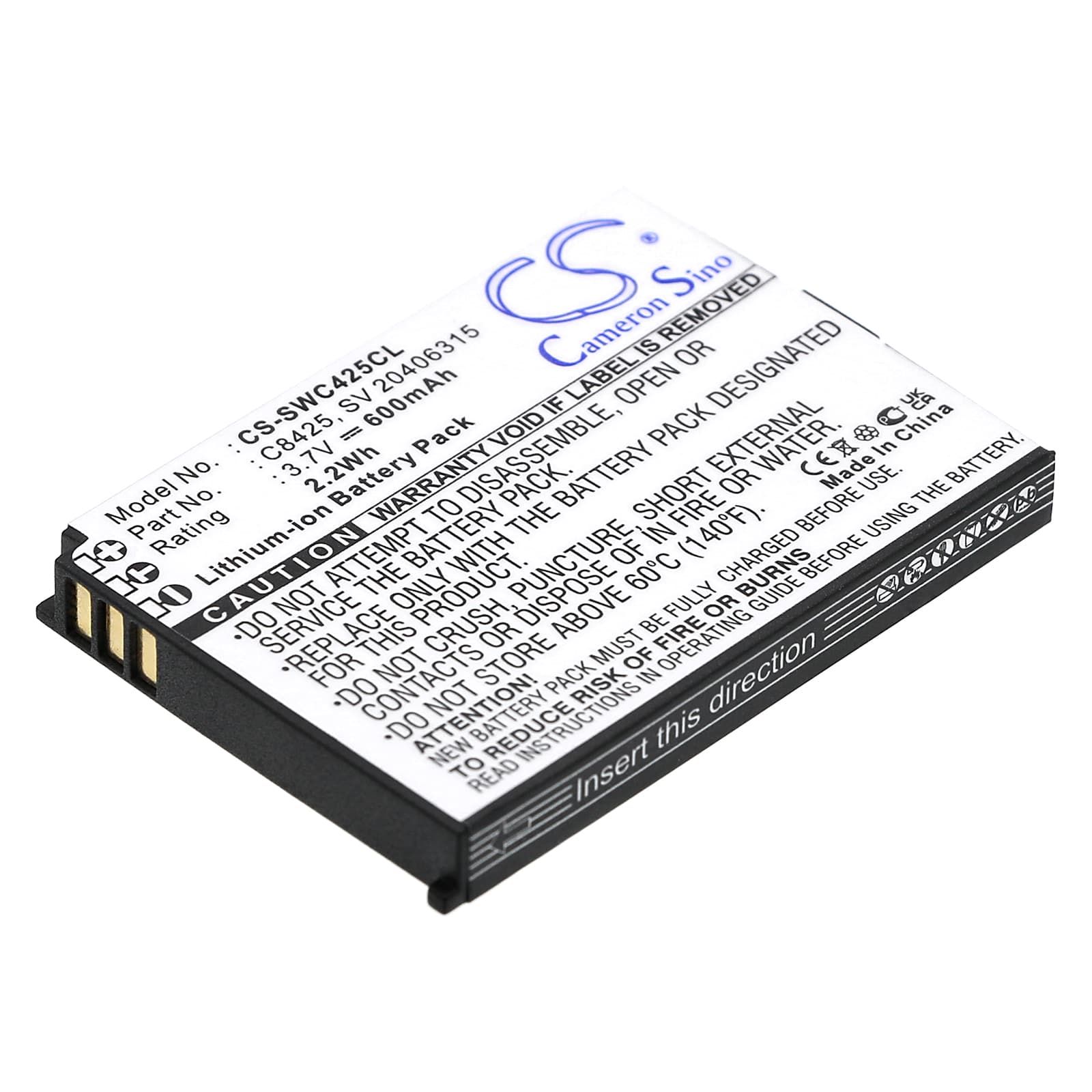 Replacement Battery for Swissvoice eSense - CS-SWC425CL-1.jpg