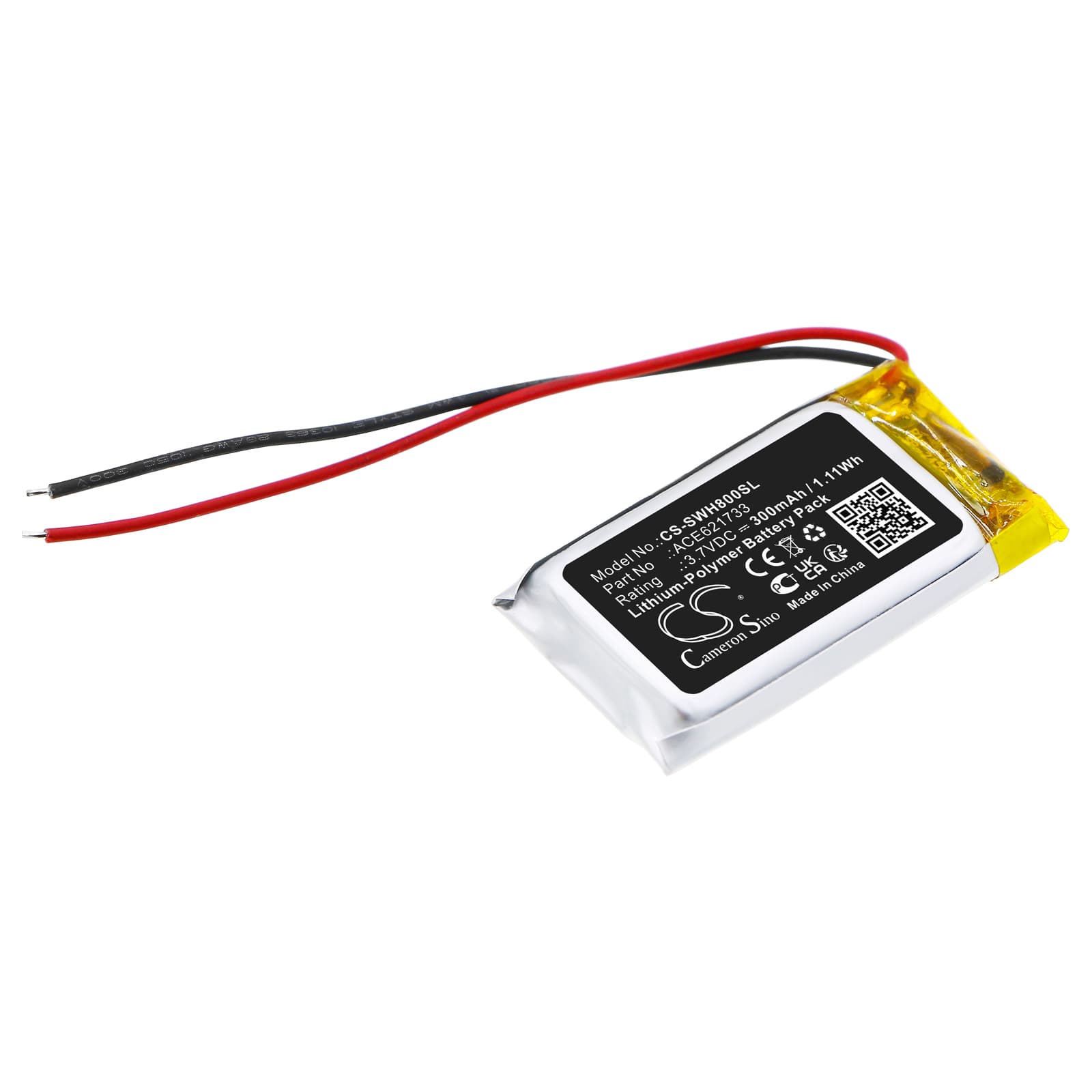 Replacement Battery for Sony WH-H800 Charging Case - CS-SWH800SL-1.jpg