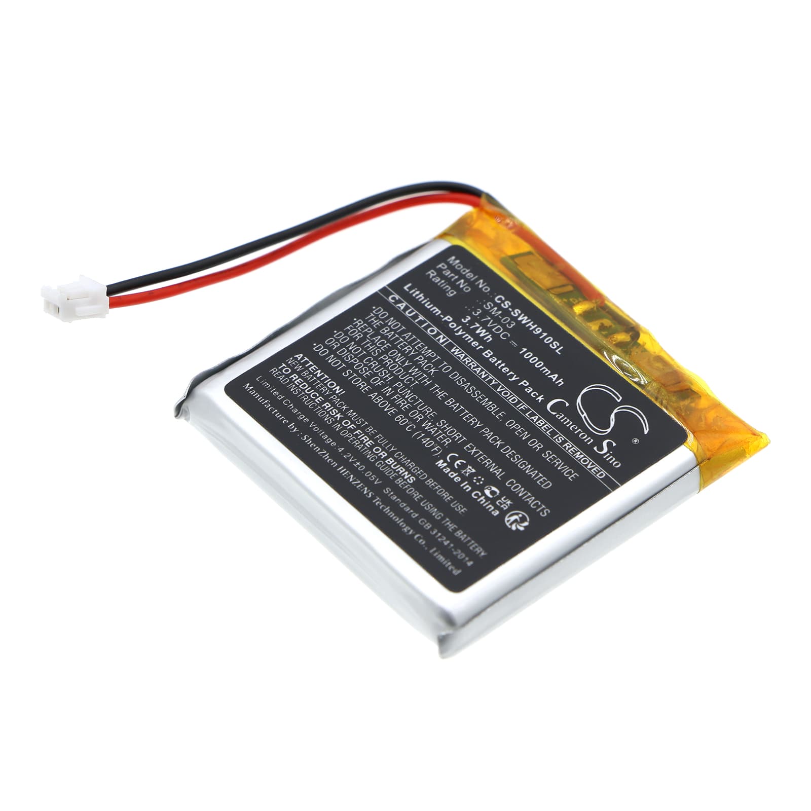 Replacement Battery for Sony WH-H910N - CS-SWH910SL-1.jpg