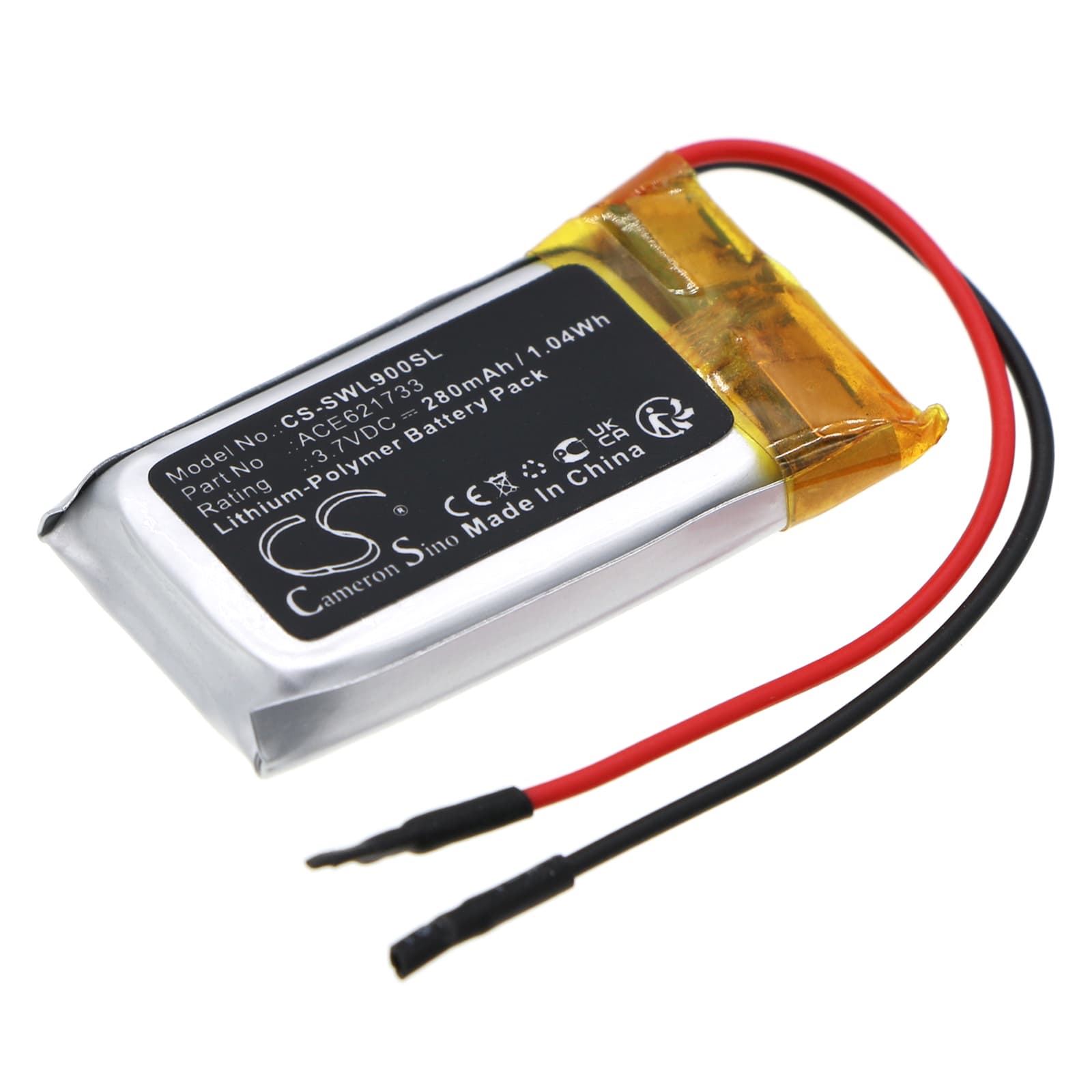 Replacement Battery for Fiio BTR3K - CS-SWL900SL-1.jpg