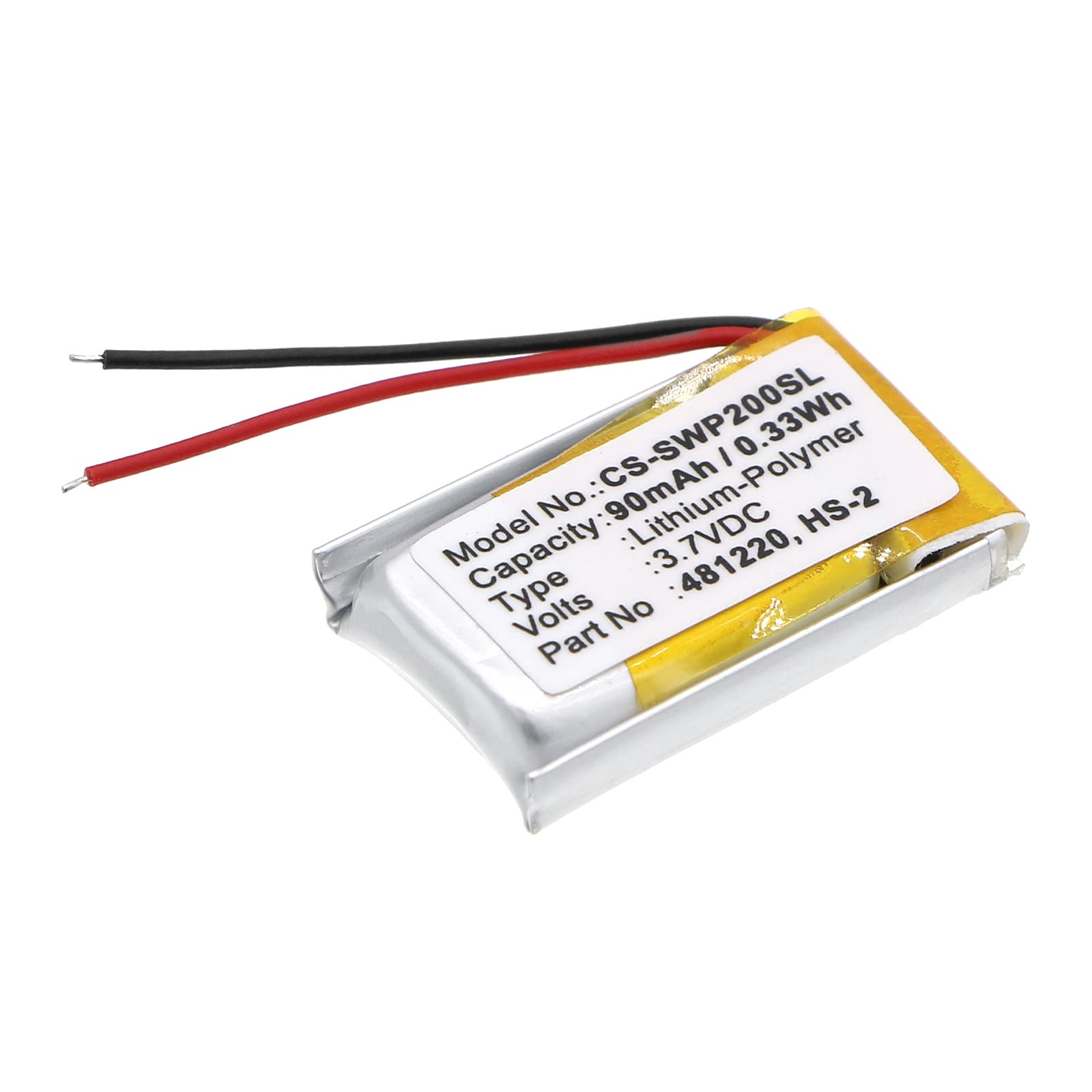 Replacement Battery for Samsung WEP-200 - CS-SWP200SL-1.jpg
