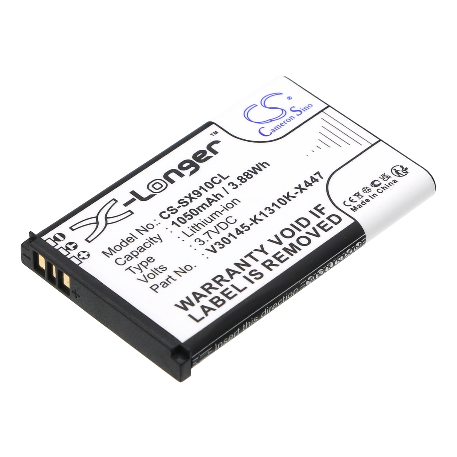 Replacement Battery for Siemens Gigaset SL910 - CS-SX910CL-1.jpg
