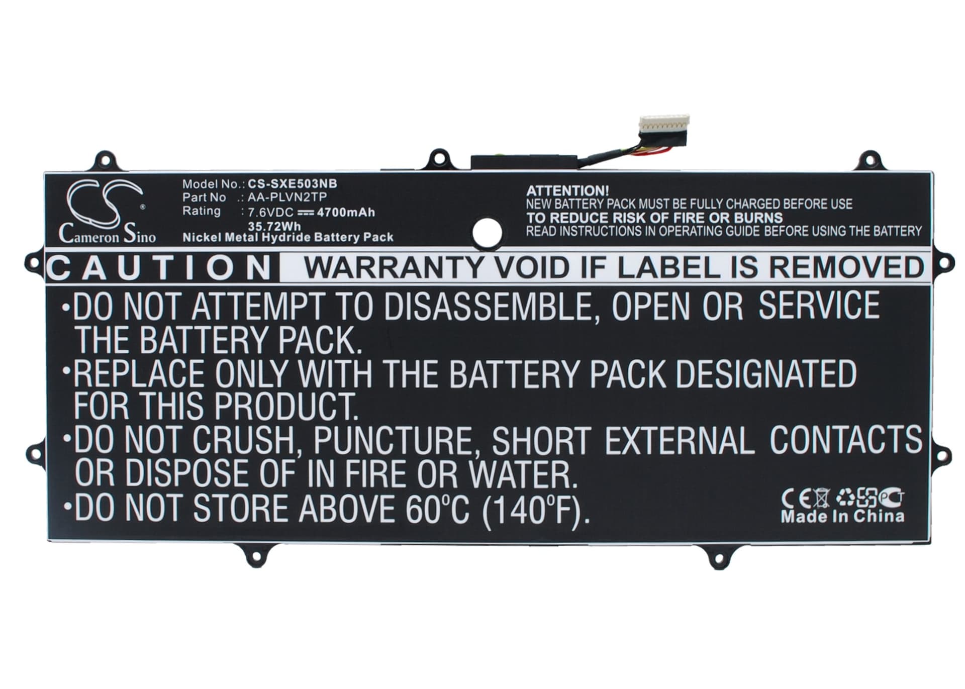 Replacement Battery for Samsung Chromebook 2 13.3" - CS-SXE503NB-1.jpg