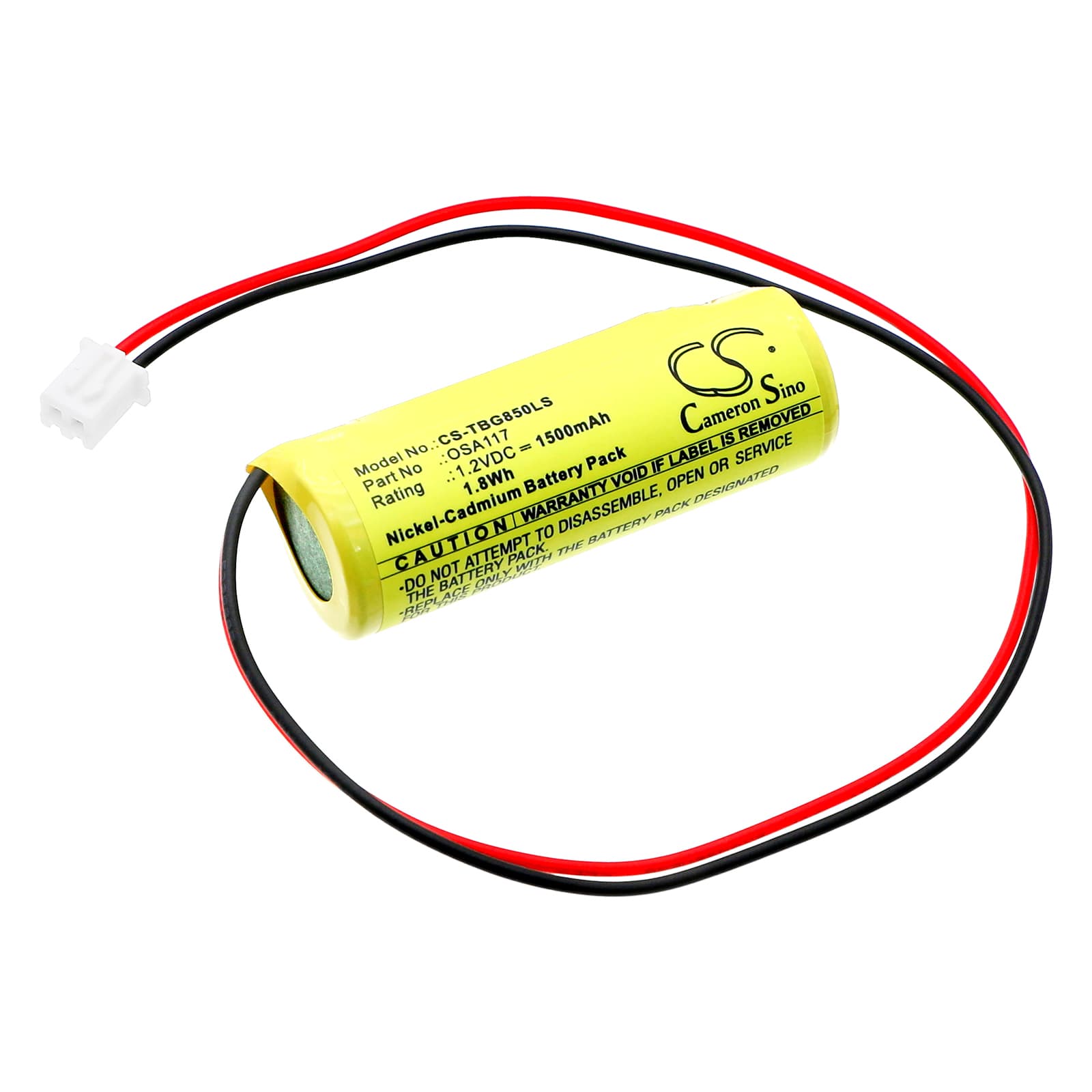 Replacement Battery for T&B 12745 - CS-TBG850LS-1.jpg
