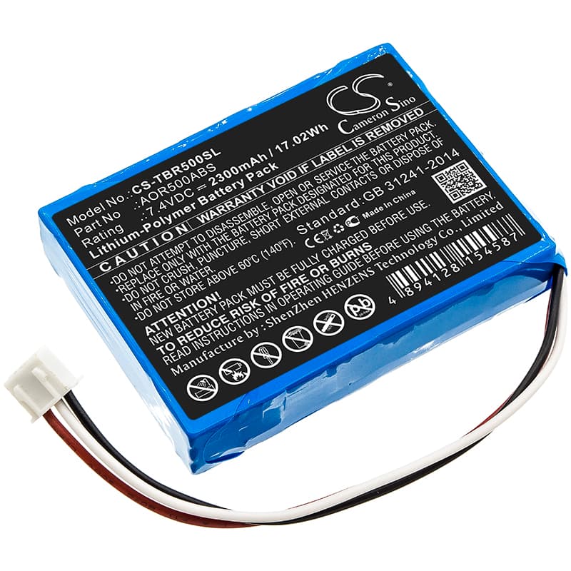 Replacement Battery for Tribrer AOR500 - CS-TBR500SL-1.jpg