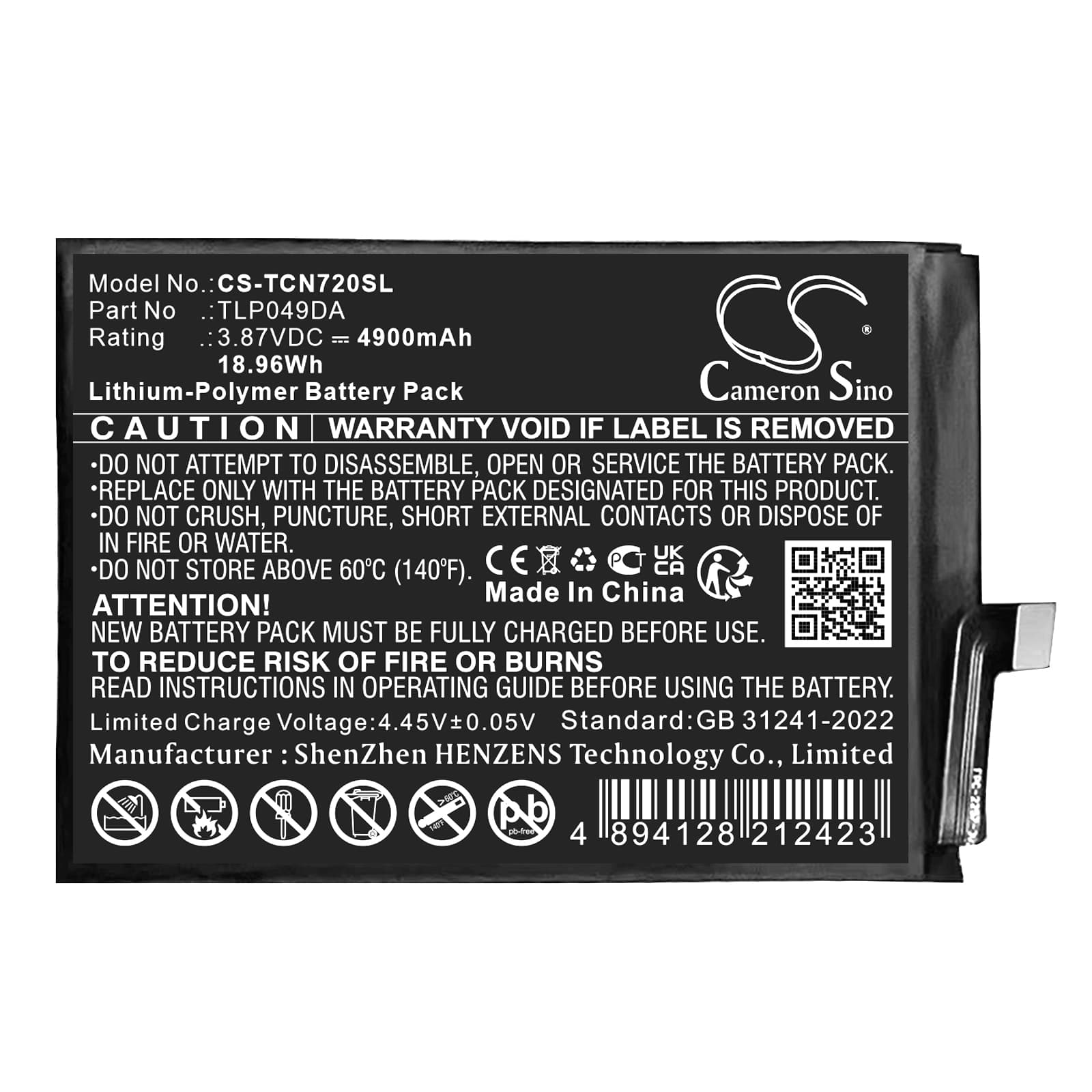Replacement Battery for TCL 50 Pro - CS-TCN720SL-1.jpg