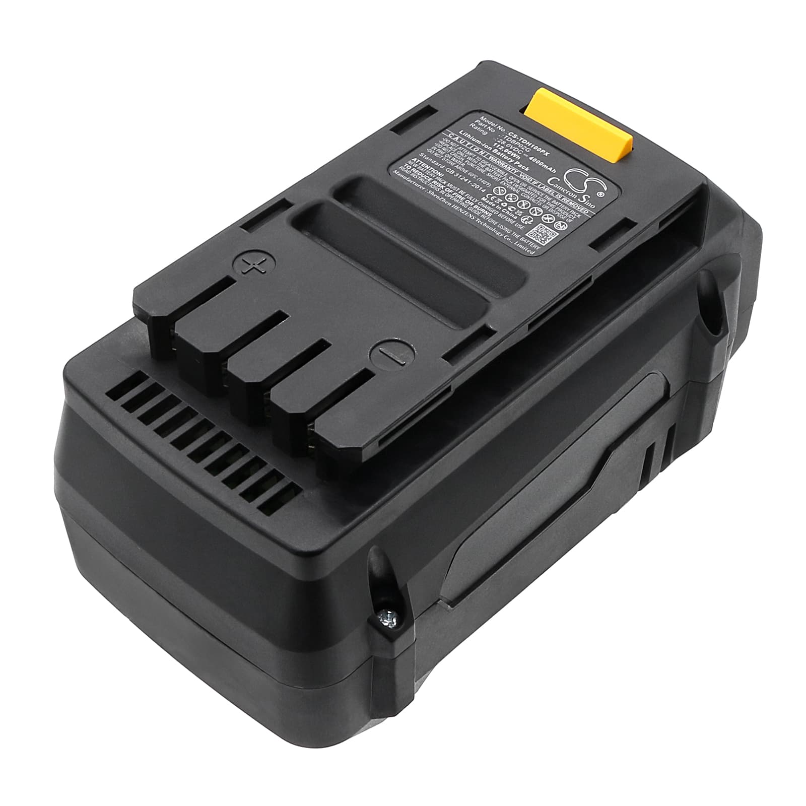 Replacement Battery for TECCPO TDAB03G - CS-TDH100PX-1.jpg