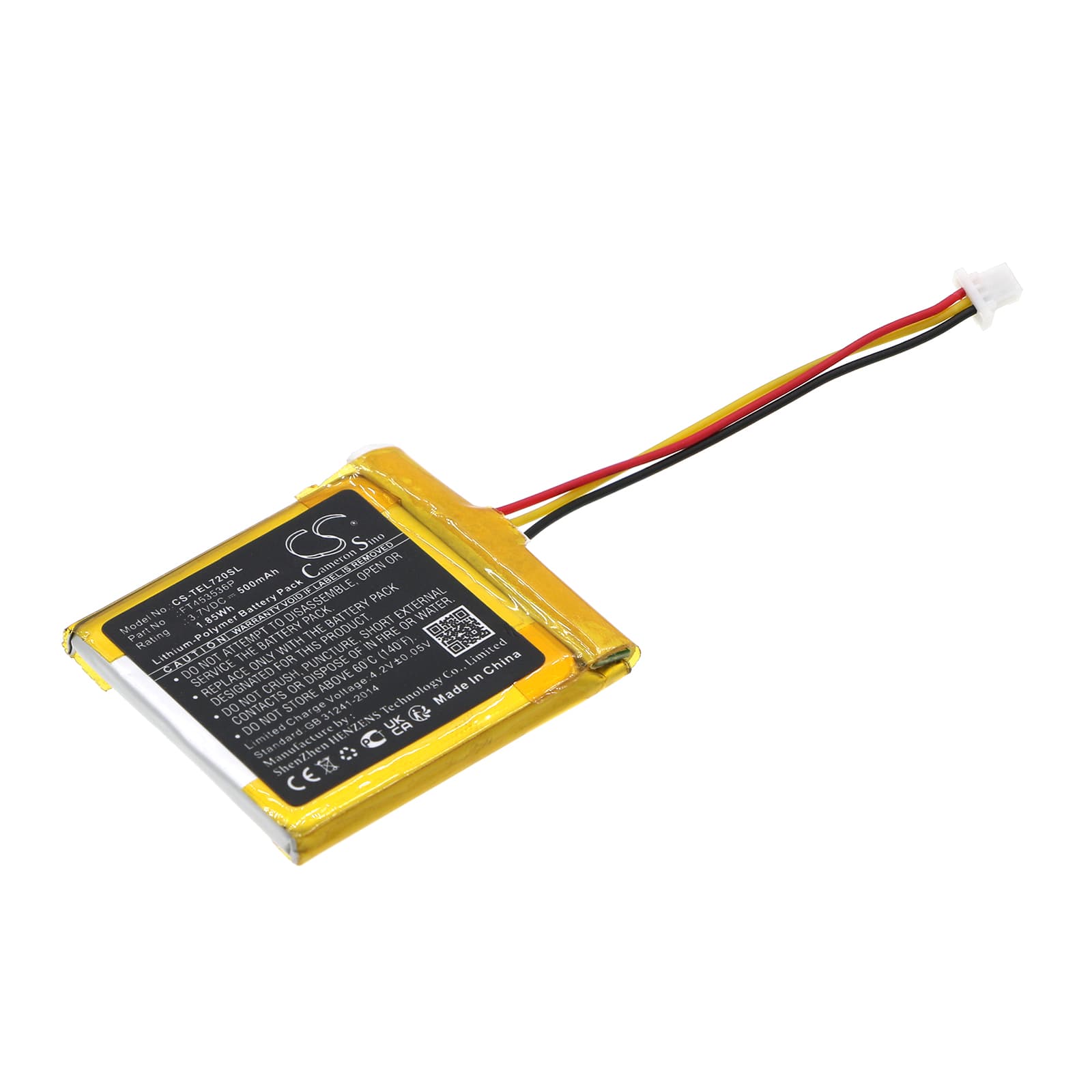 Replacement Battery for Turtle Beach Stealth 700 2Gen - CS-TEL720SL-1.jpg