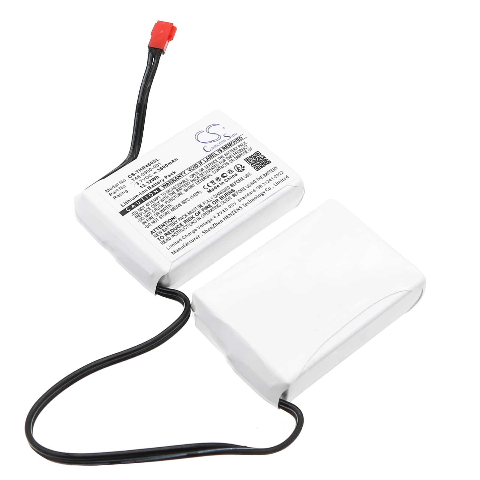 Replacement Battery for Salomon Custom Heat ski boots - CS-THR460SL-1.jpg