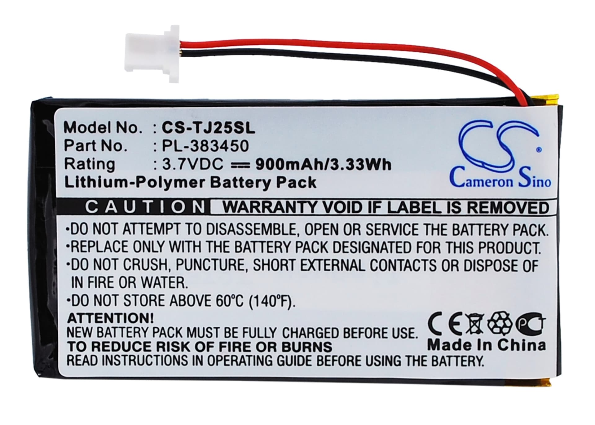 Replacement Battery for Sony Clie PEG-TJ25 - CS-TJ25SL-1.jpg