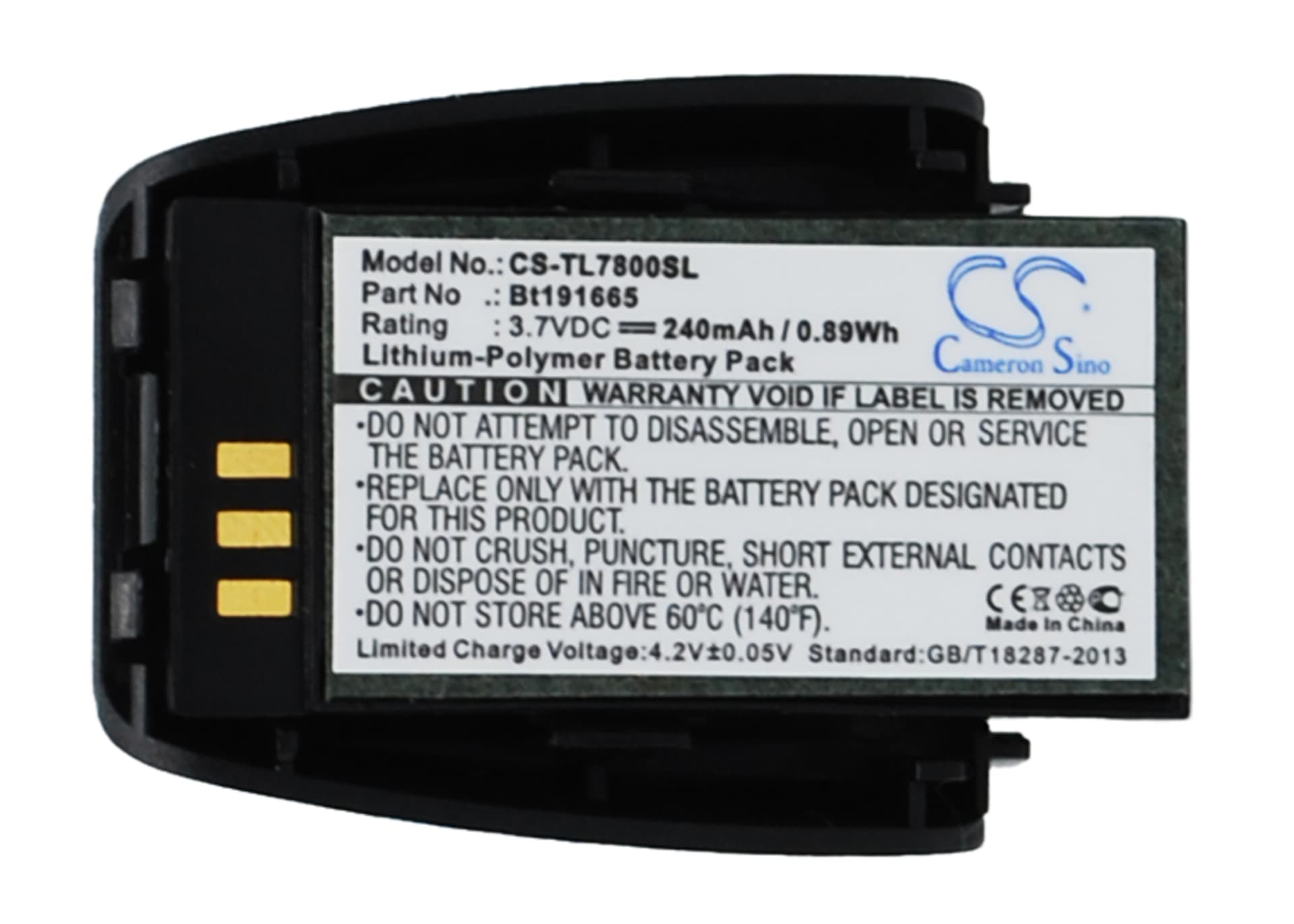 Replacement Battery for Plantronics TL7800 - CS-TL7800SL-1.jpg