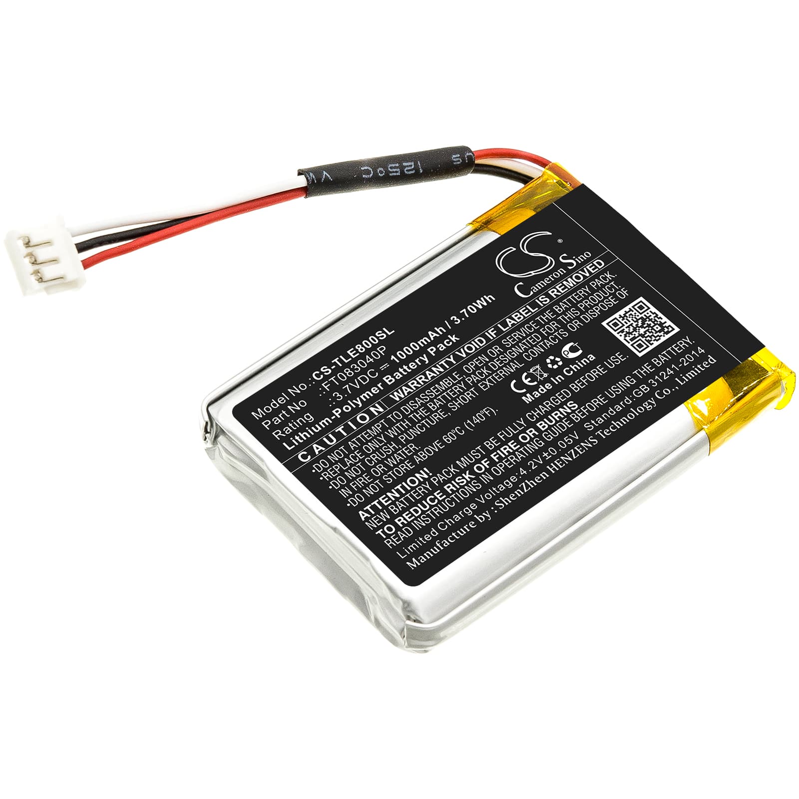 Replacement Battery for Turtle Beach Elite 800 - CS-TLE800SL-1.jpg