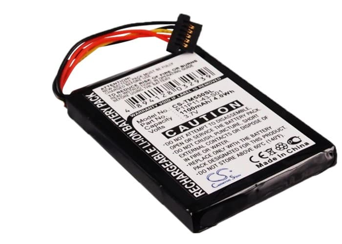 Replacement Battery for TomTom Go 550 Live - CS-TM550SL-1.jpg