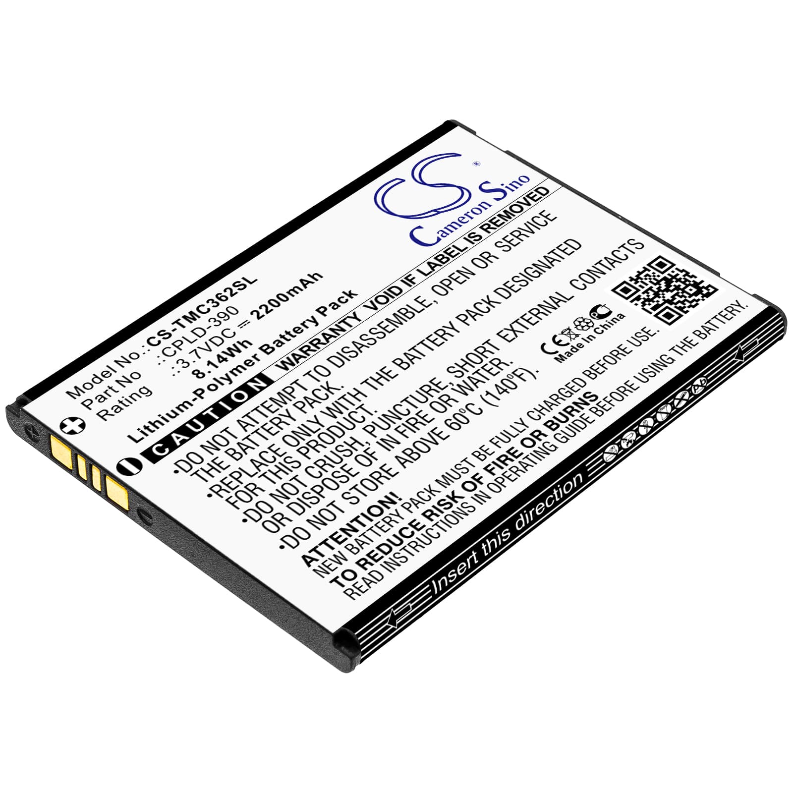 Replacement Battery for Coolpad Catalyst 3622A - CS-TMC362SL-1.jpg