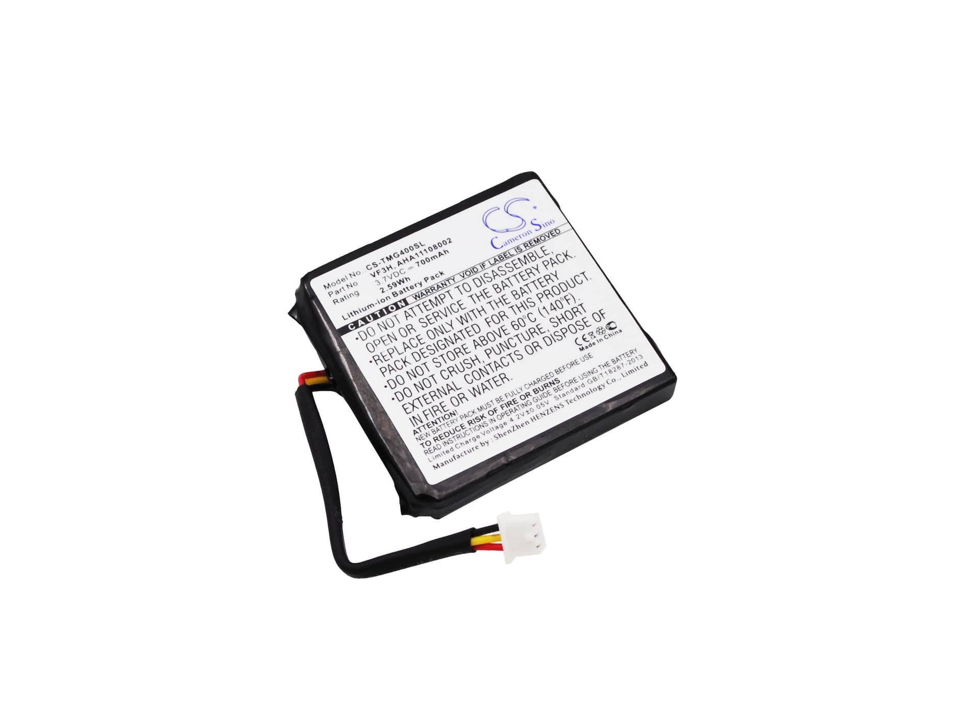 Replacement Battery for TomTom Go 400 4.3" - CS-TMG400SL-1.jpg