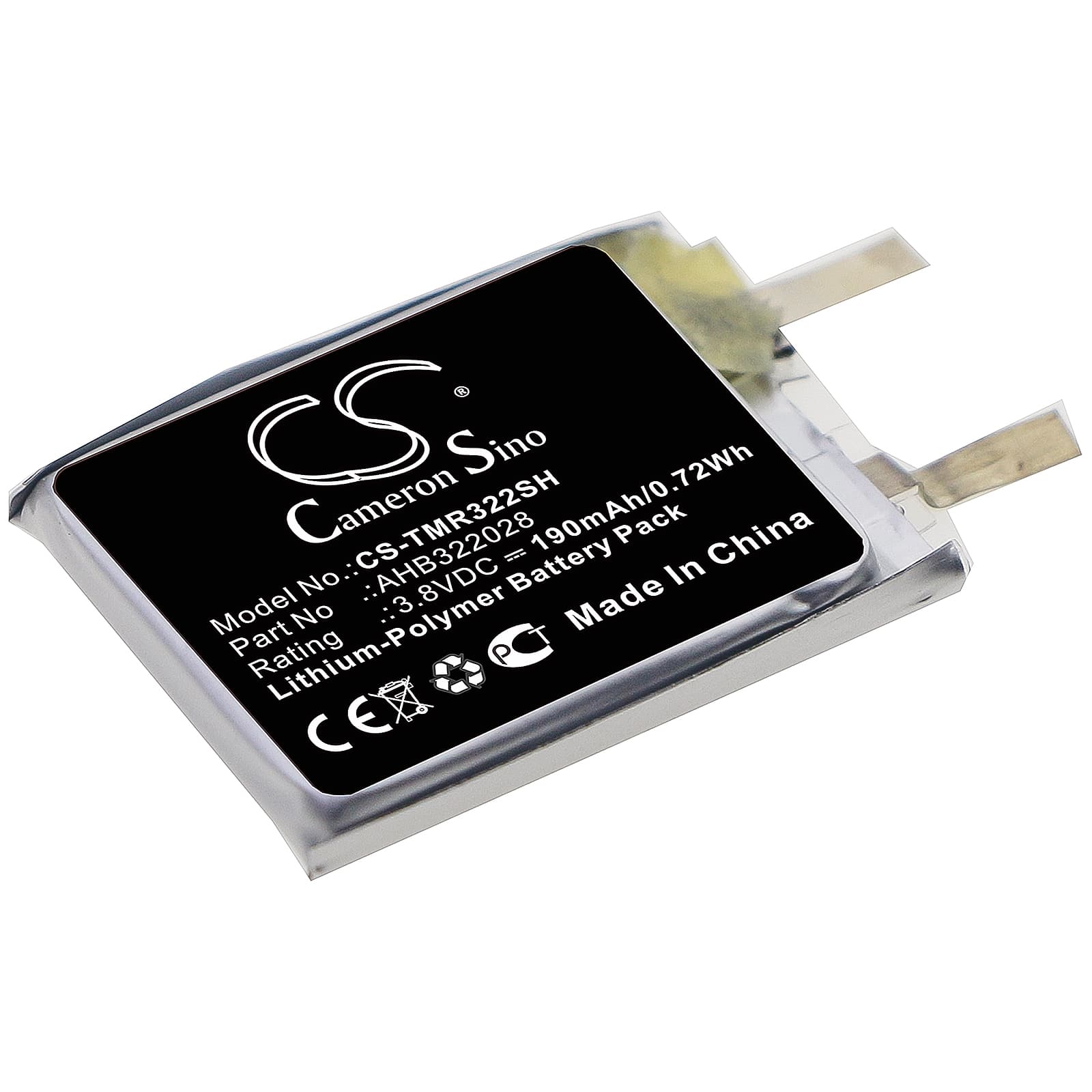 Replacement Battery for TomTom Runner Cardio - CS-TMR322SH-1.jpg