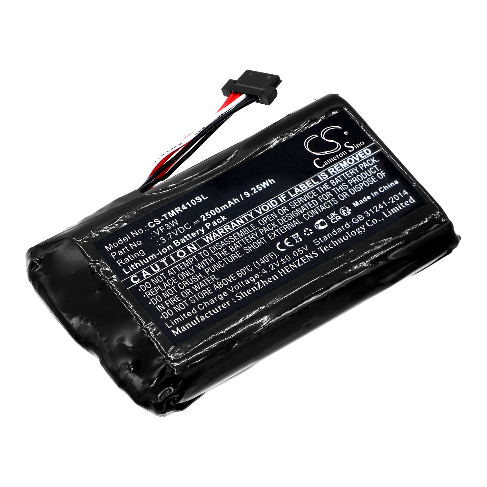 Replacement Battery for TomTom Rider 400 - CS-TMR410SL-1.jpg