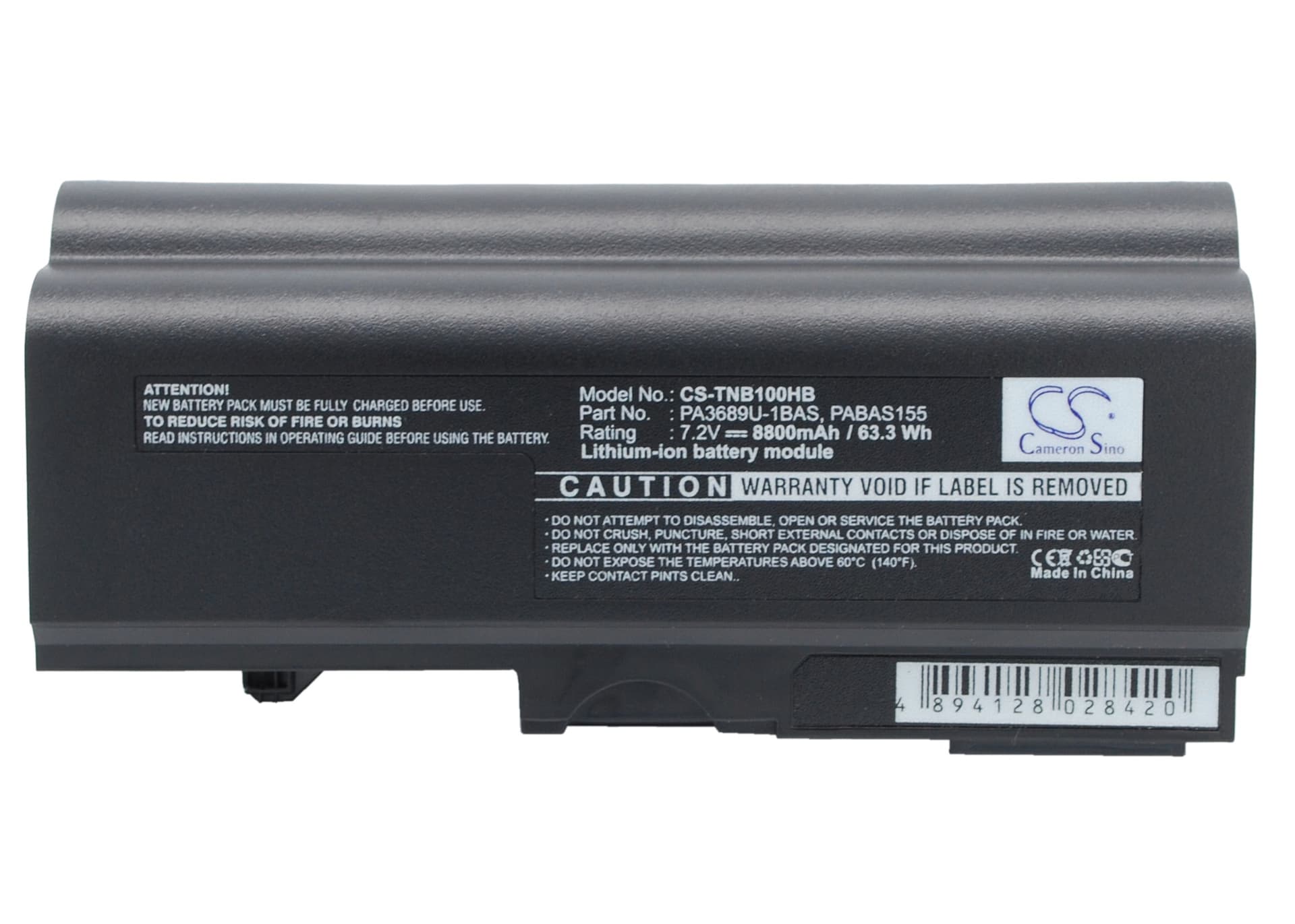 Replacement Battery for Toshiba Netbook NB100 - CS-TNB100HB-1.jpg