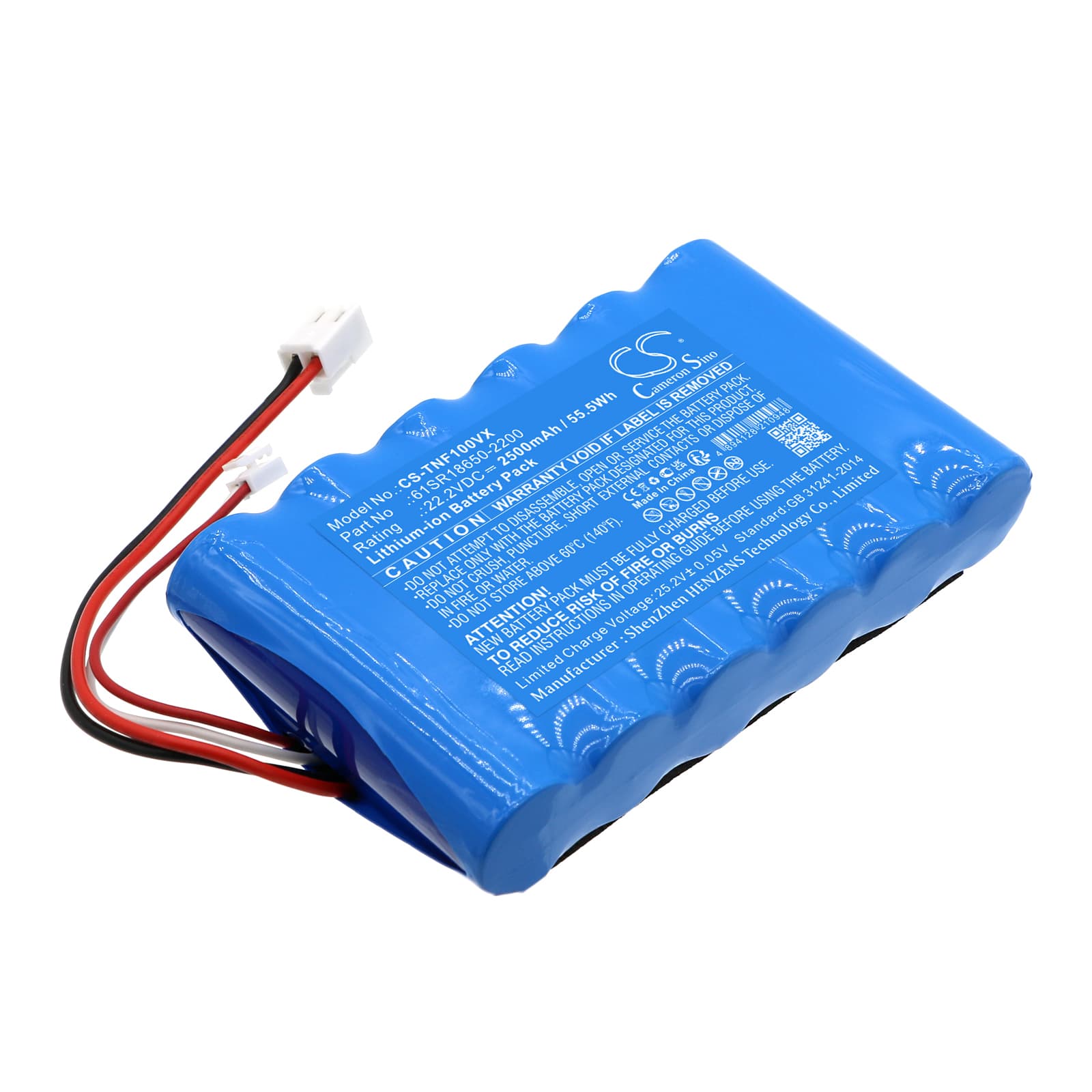 Replacement Battery for Severin 61SR18650-2200 - CS-TNF100VX-1.jpg
