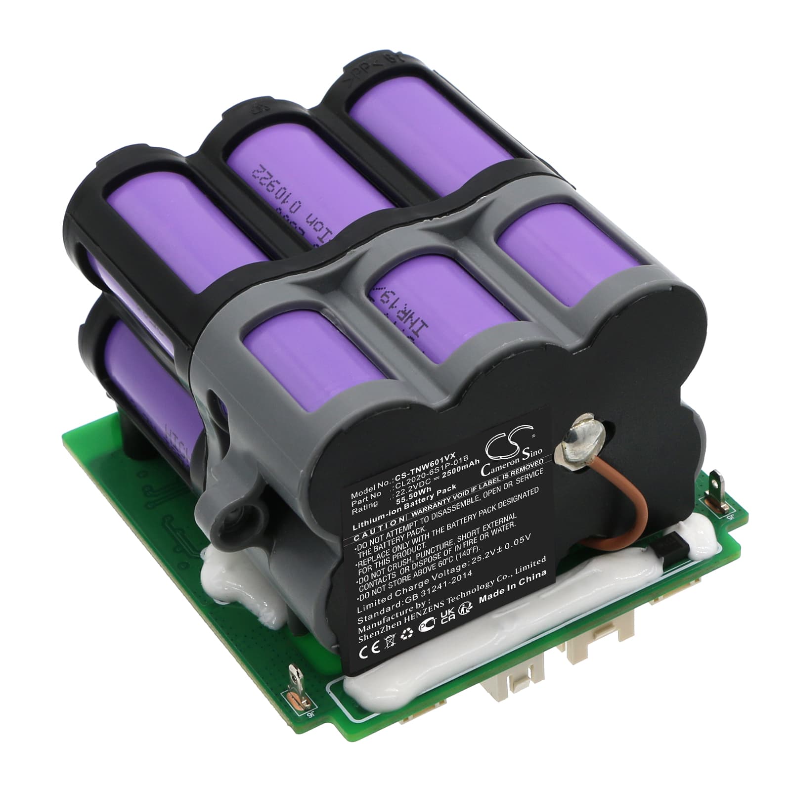 Replacement Battery for Tineco iFloor 2.0 Slim