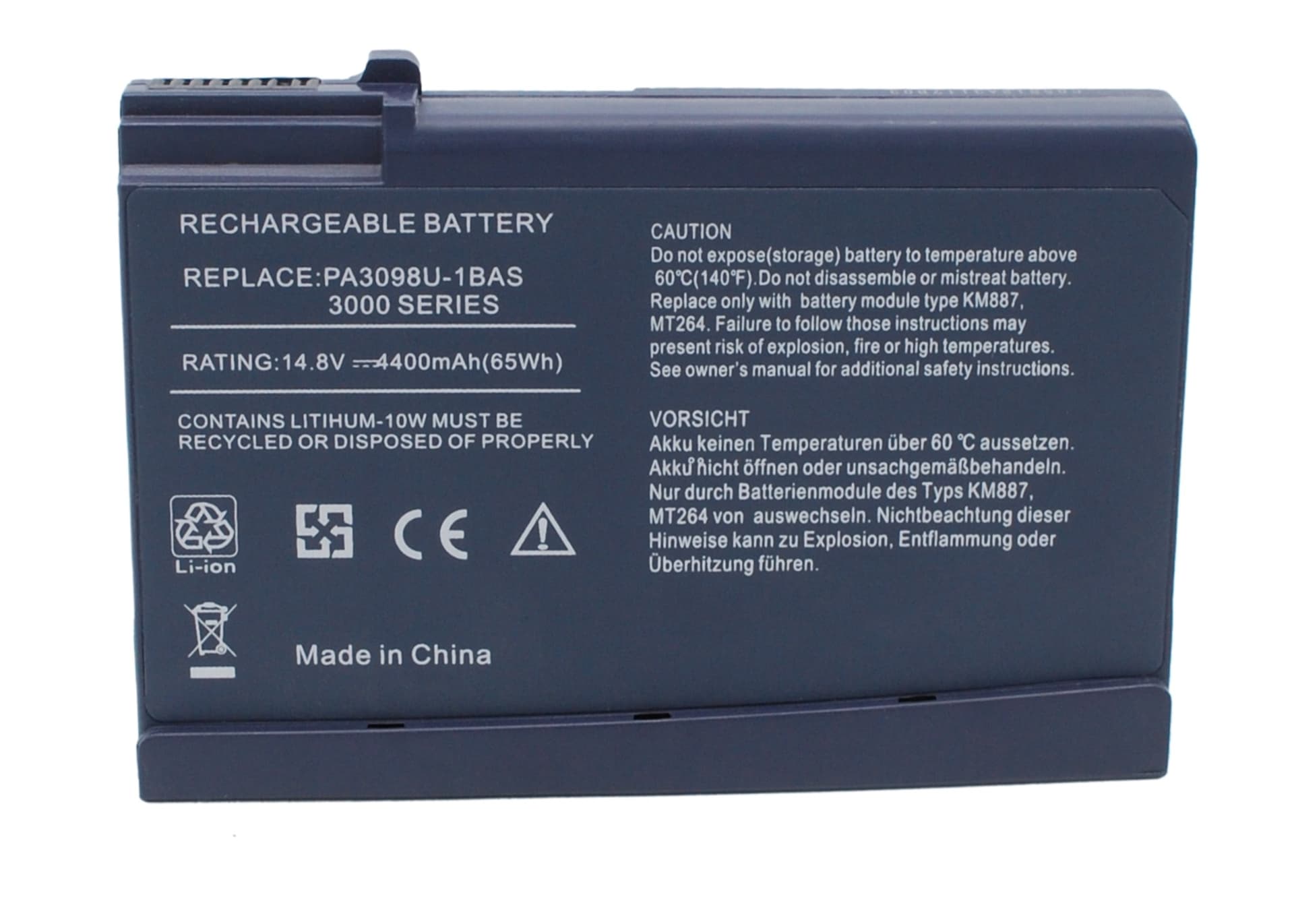 Replacement Battery for Toshiba Satellite 1200 - CS-TO3000-1.jpg