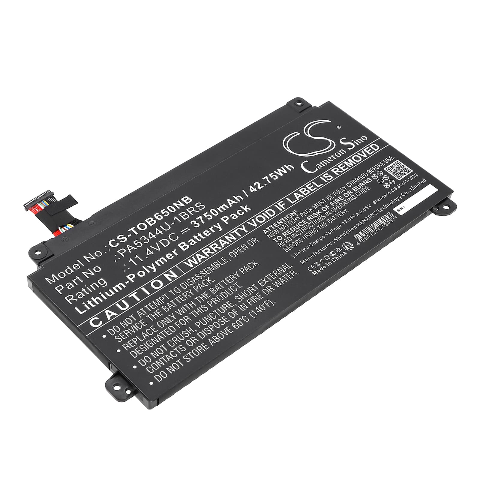 Replacement Battery for Toshiba Dynabook BJ65/FS - CS-TOB650NB-1.jpg