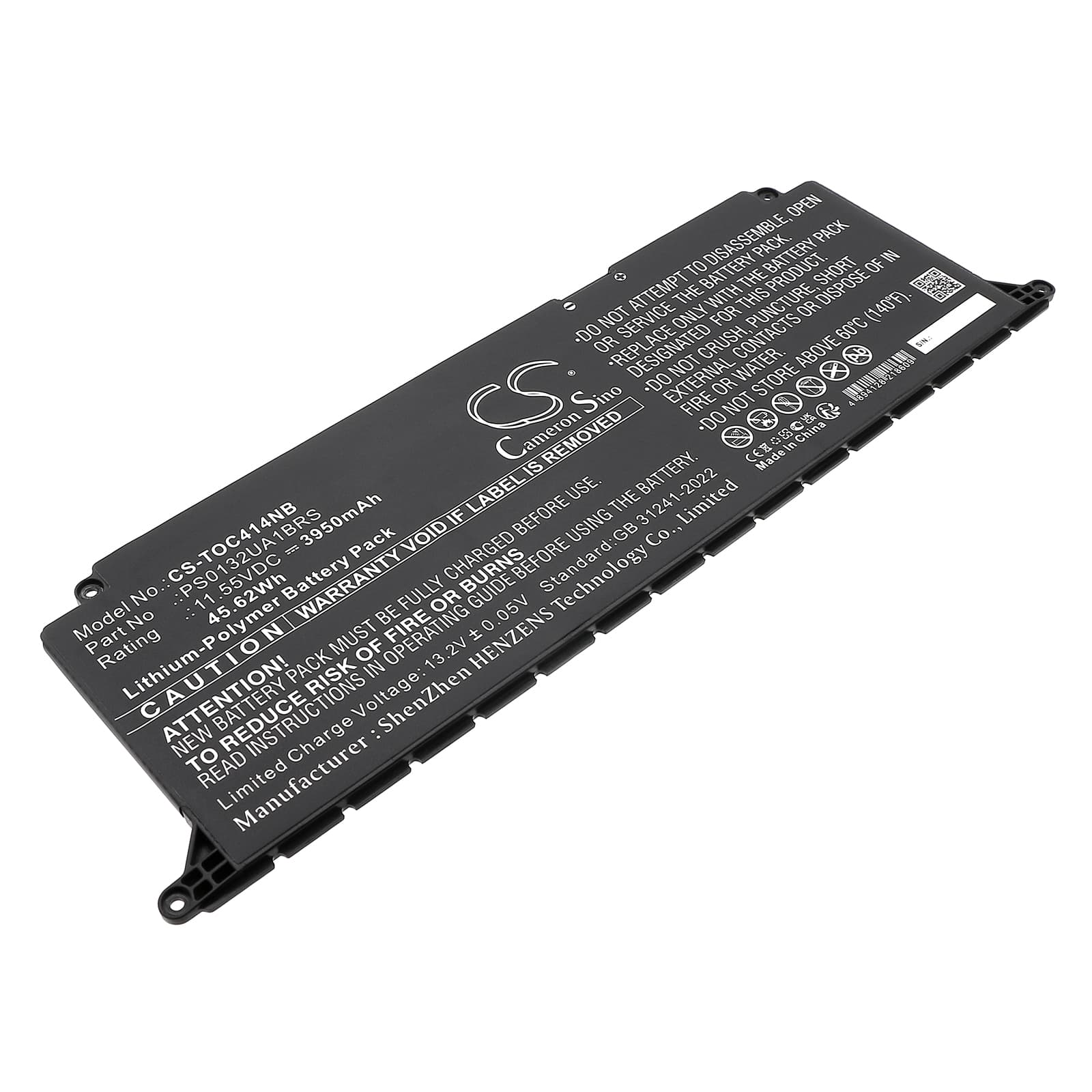 Replacement Battery for Dynabook Satellite Pro C40-K-00L007 - CS-TOC414NB-1.jpg