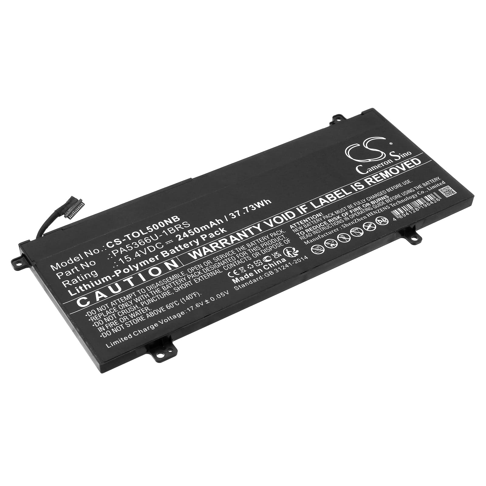 Replacement Battery for Toshiba Dynabook Satellite Pro L50 - CS-TOL500NB-1.jpg