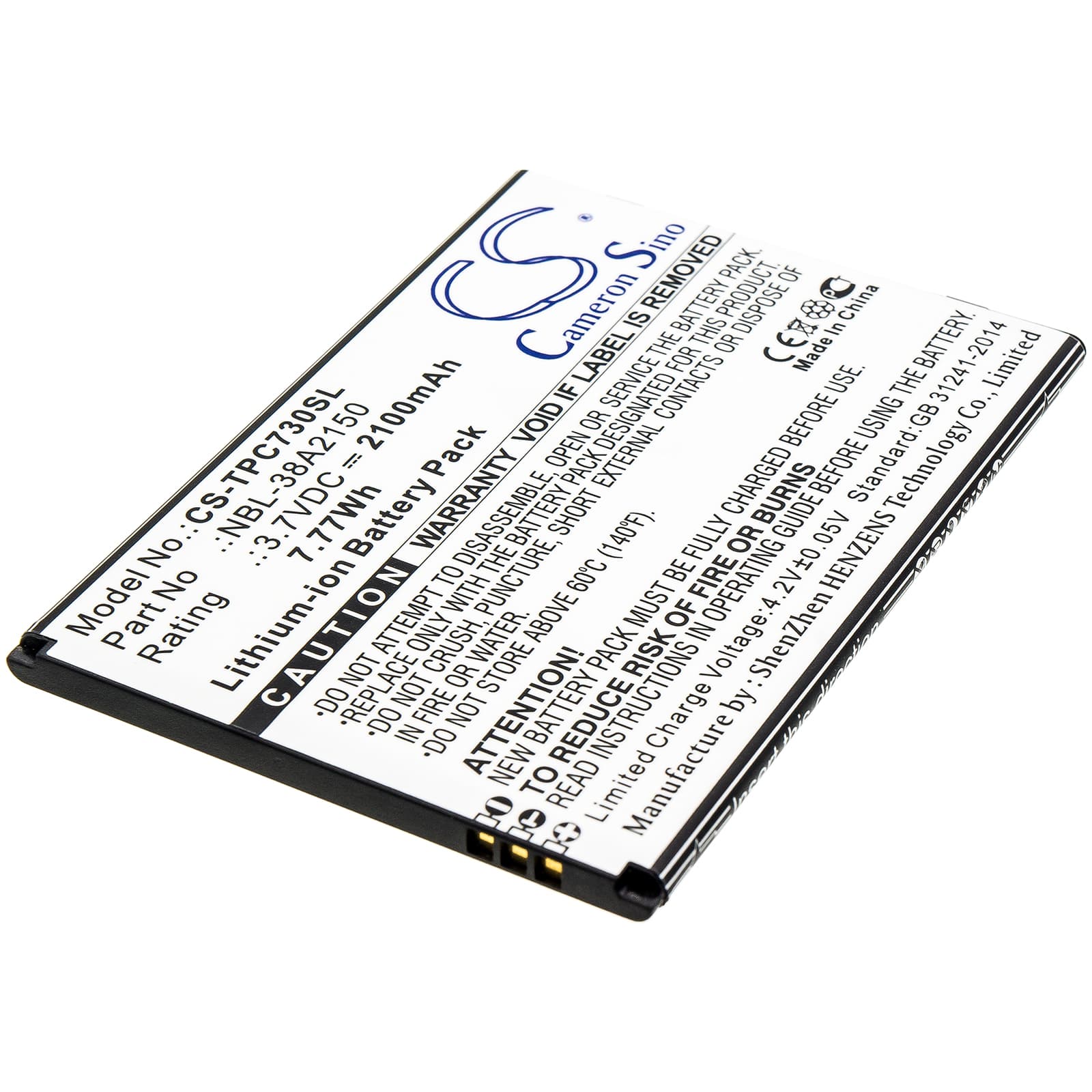 Replacement Battery for Neffos C7 Lite - CS-TPC730SL-1.jpg