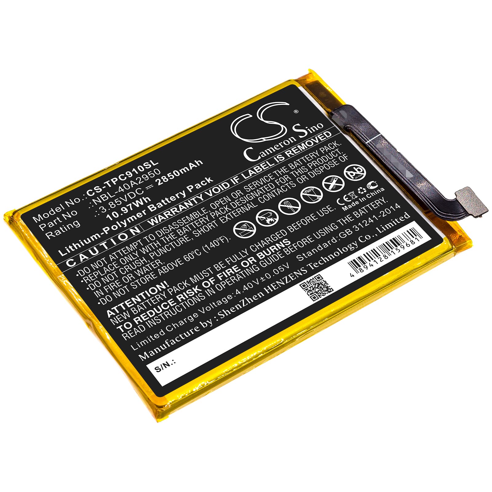 Replacement Battery for TP-Link Neffos C9 Max - CS-TPC910SL-1.jpg