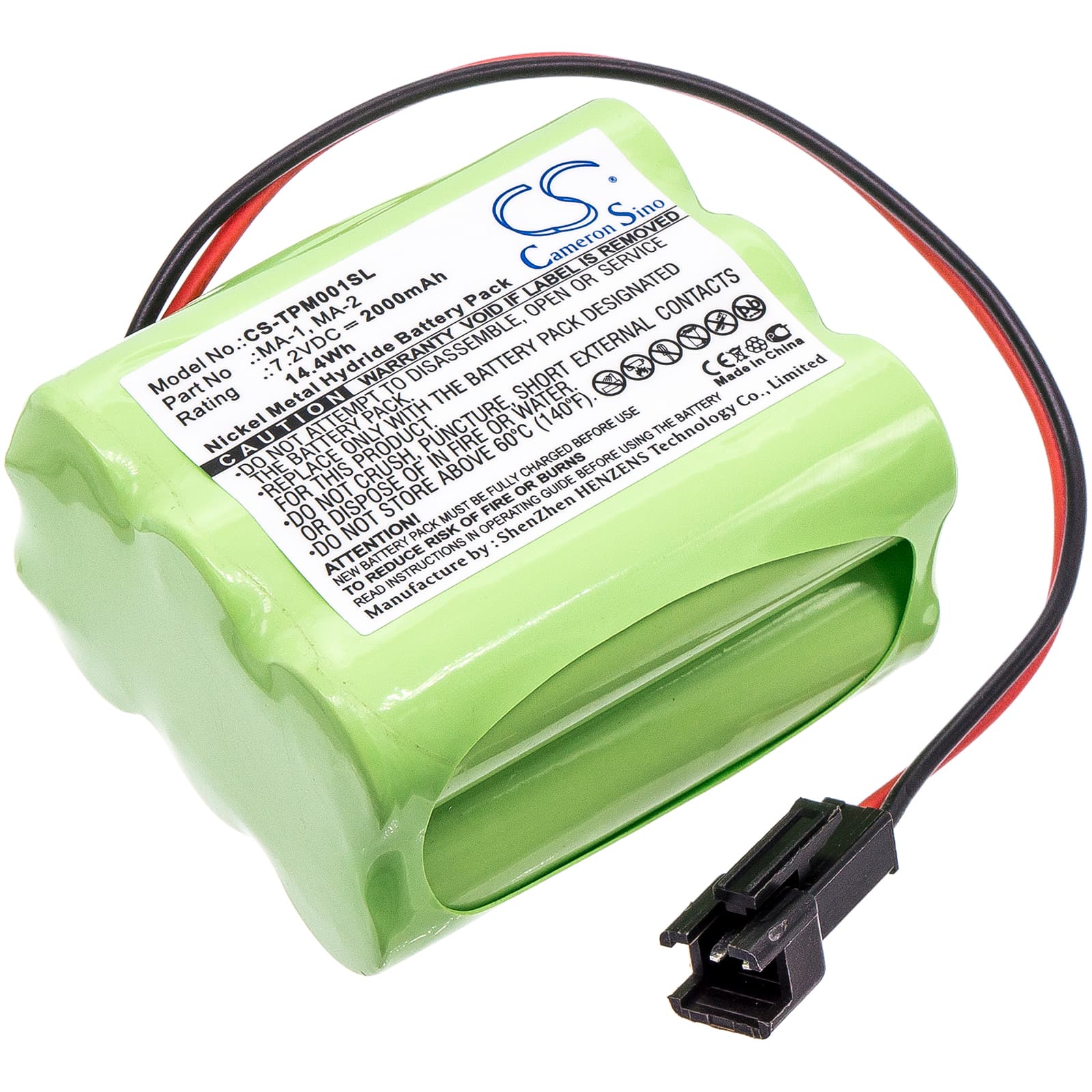 Replacement Battery for Tivoli Audio iPAL MA-1 - CS-TPM001SL-1.jpg