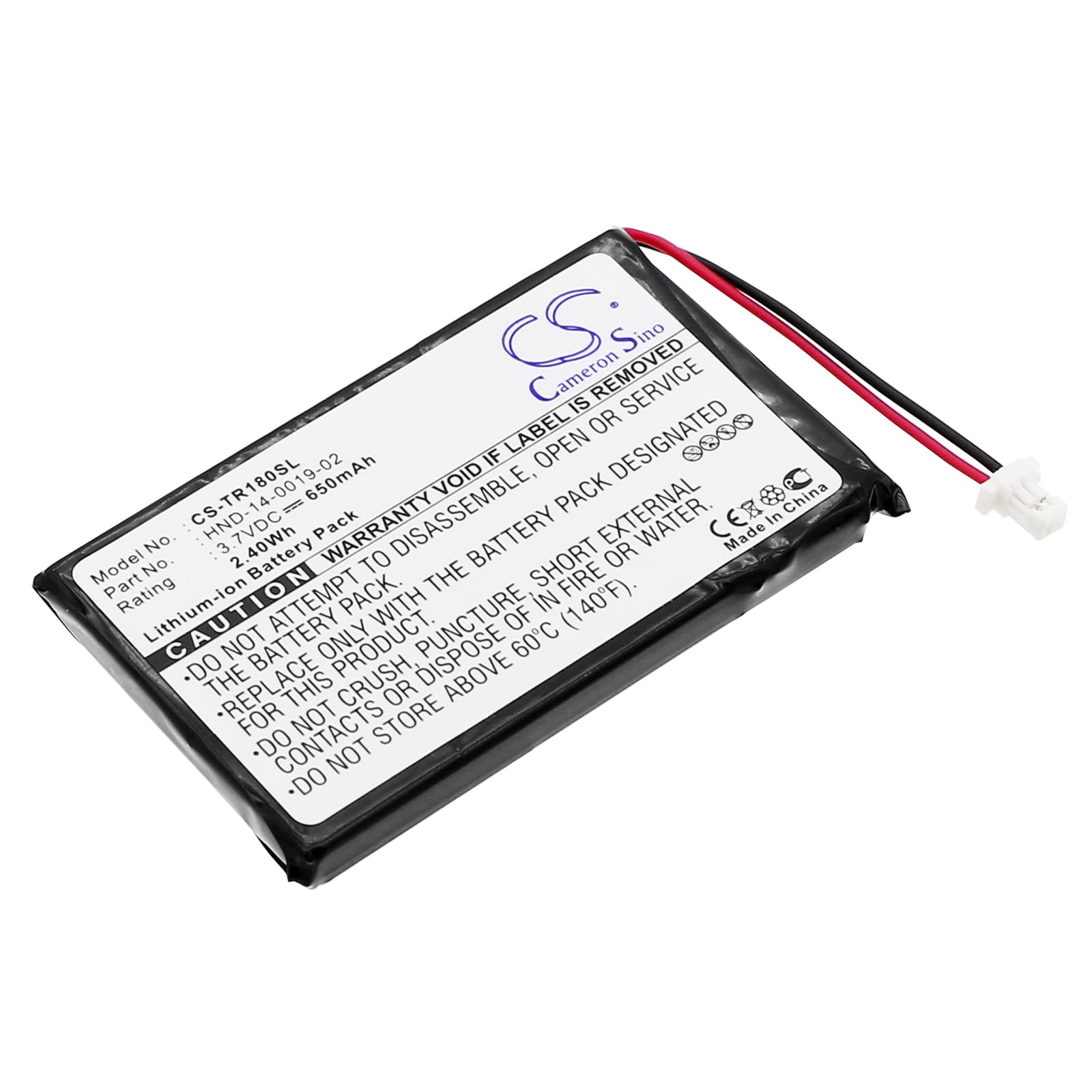 Replacement Battery for Palm Treo 90 - CS-TR180SL-1.jpg